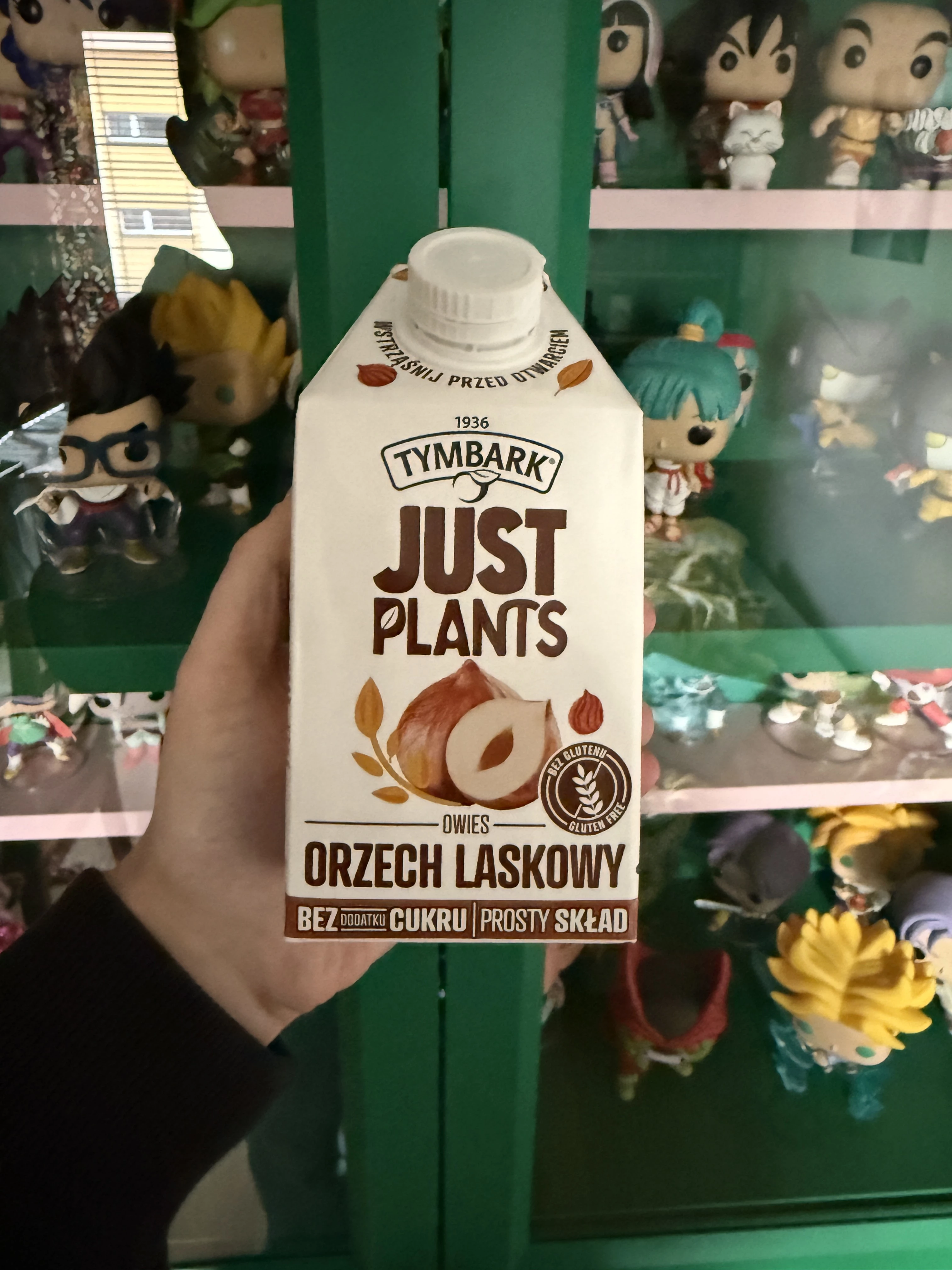 Tymbark Just Plants napój owsiano-orzechowy orzech laskowy | 500ml