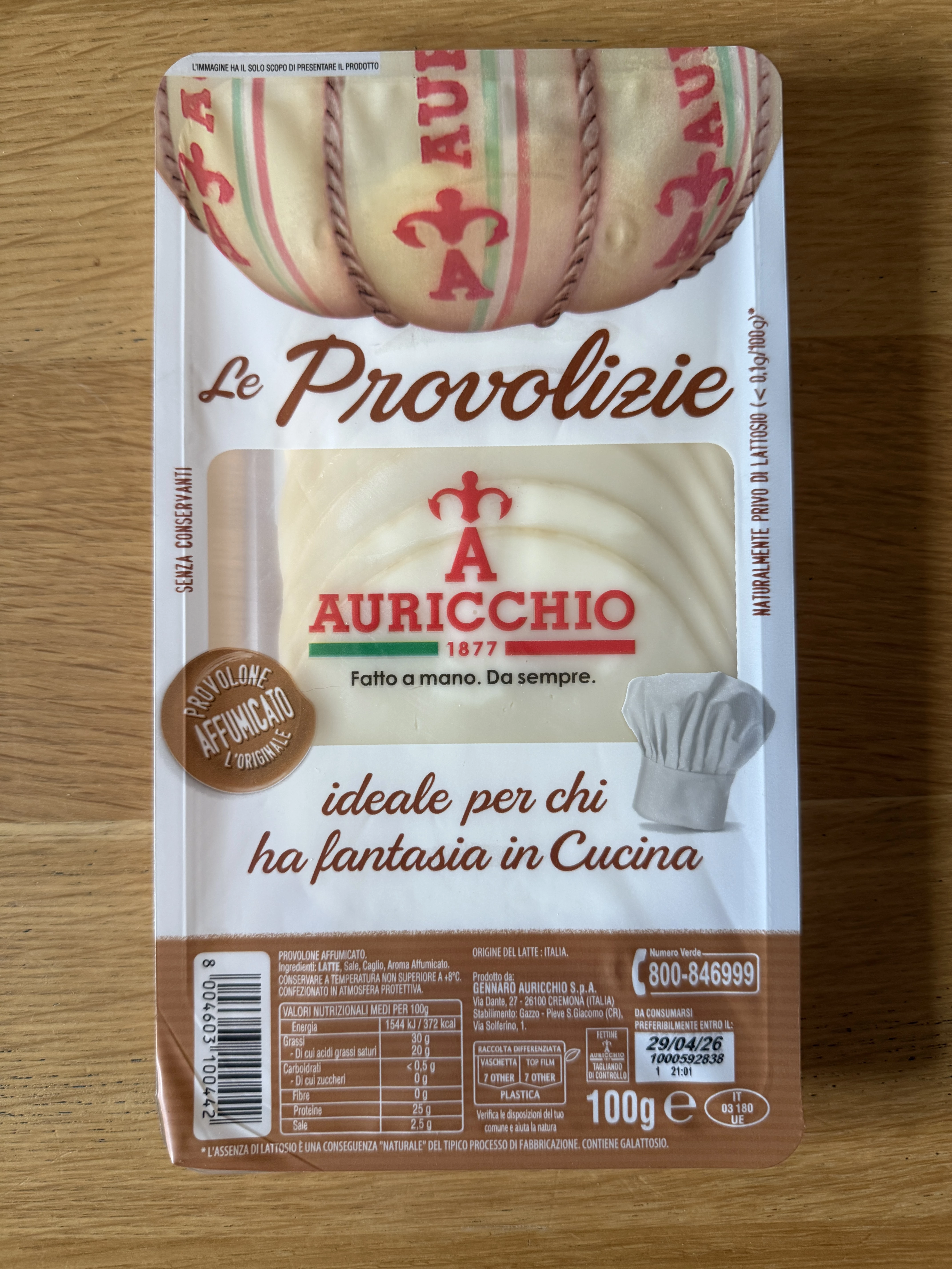 Auricchio Le Provolizie Provolone Affumicato | 100g