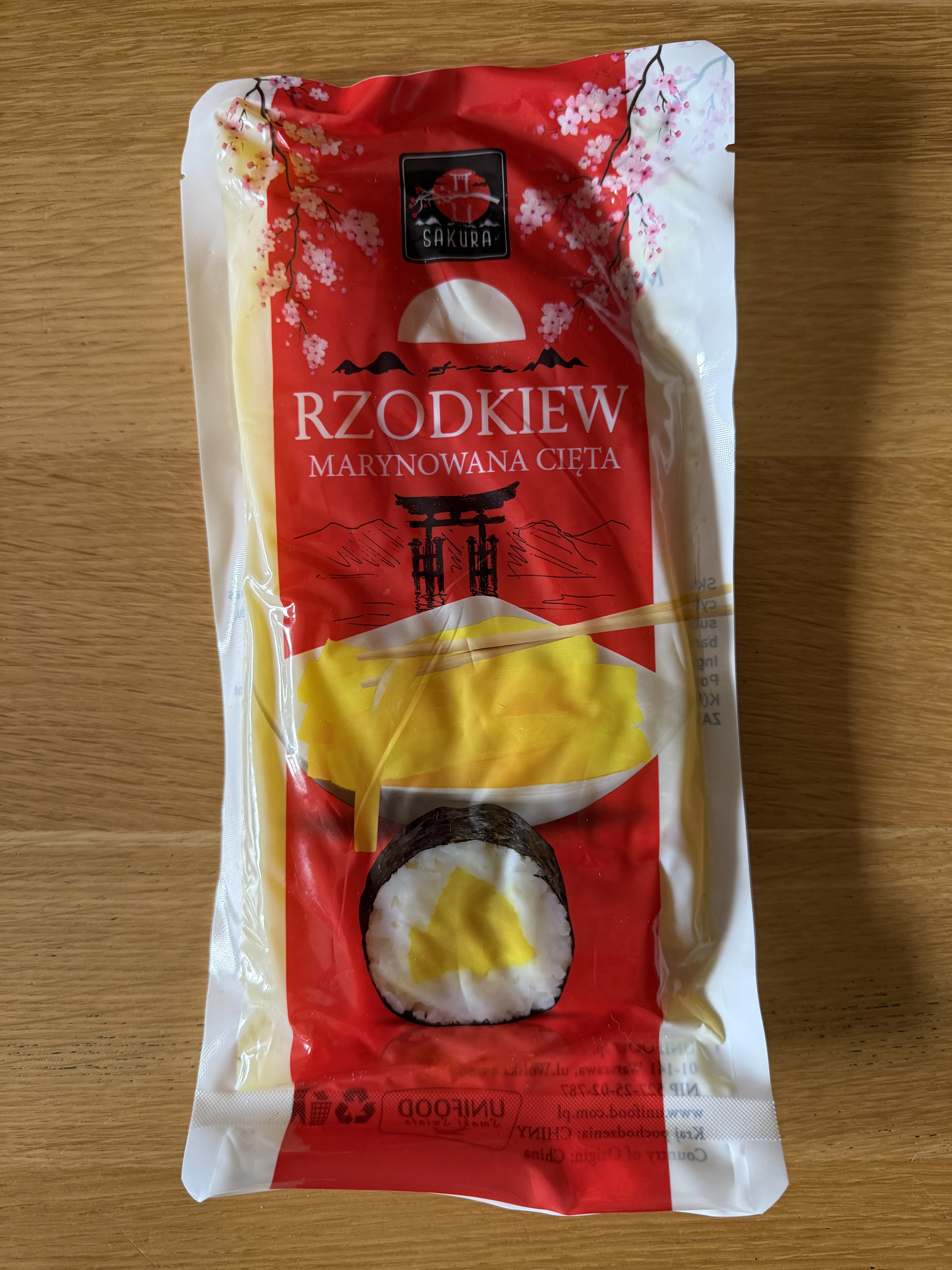 Sakura Rzodkiew Marynowana Cięta | 400g