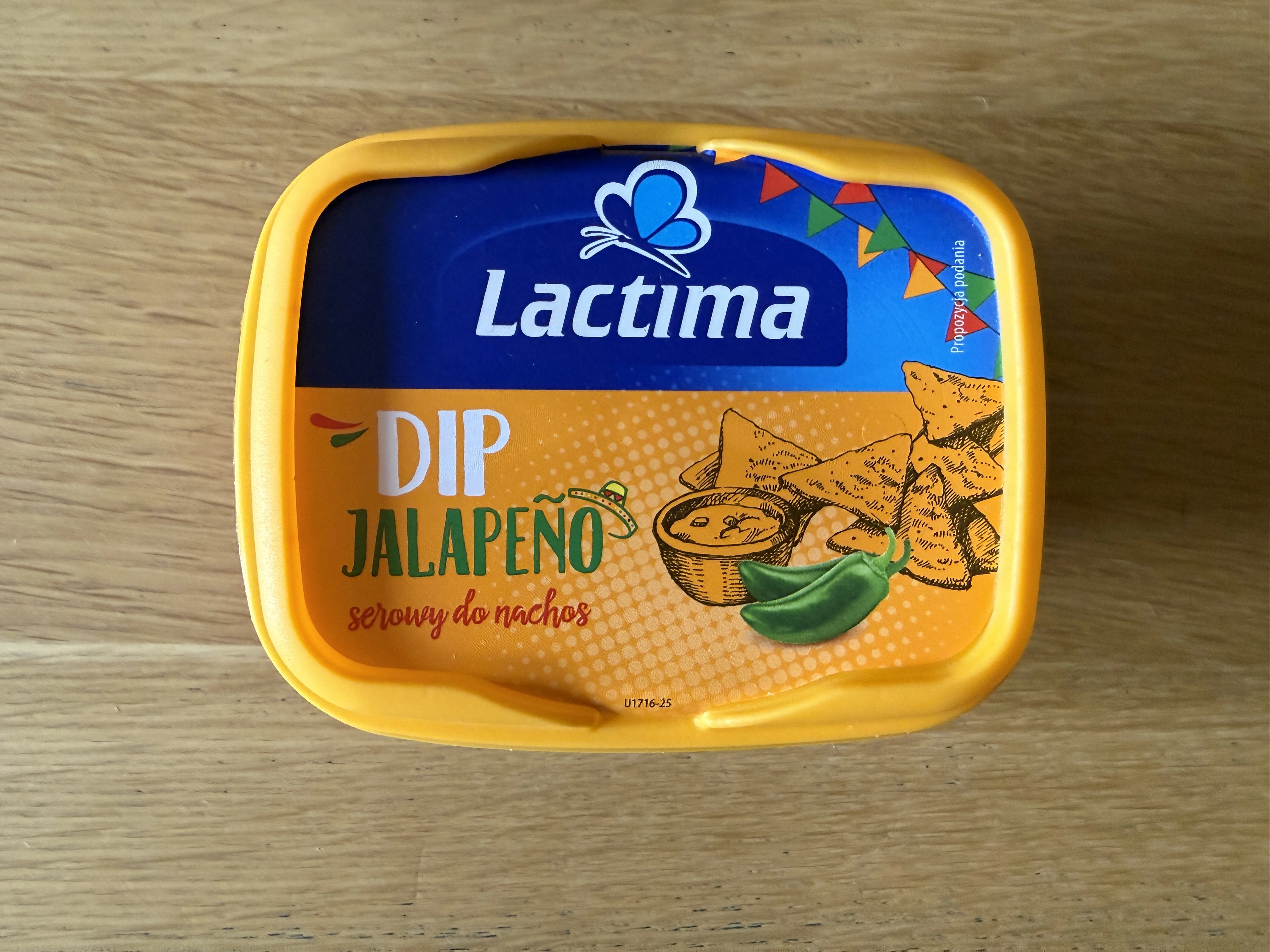 Lactima Dip serowy do nachos Jalapeño | 150g