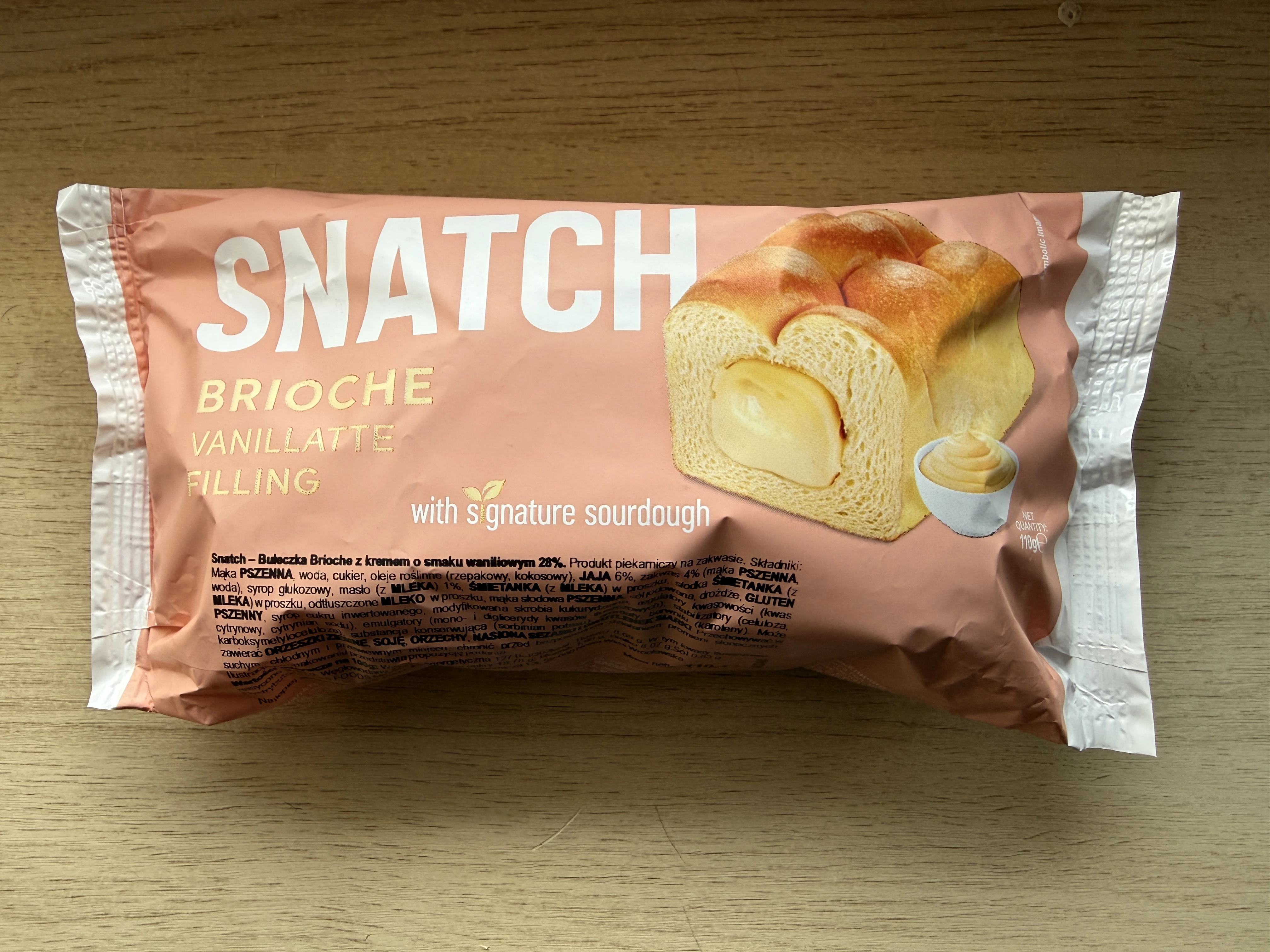 Snatch Brioche Vanillatte Filling | 110g