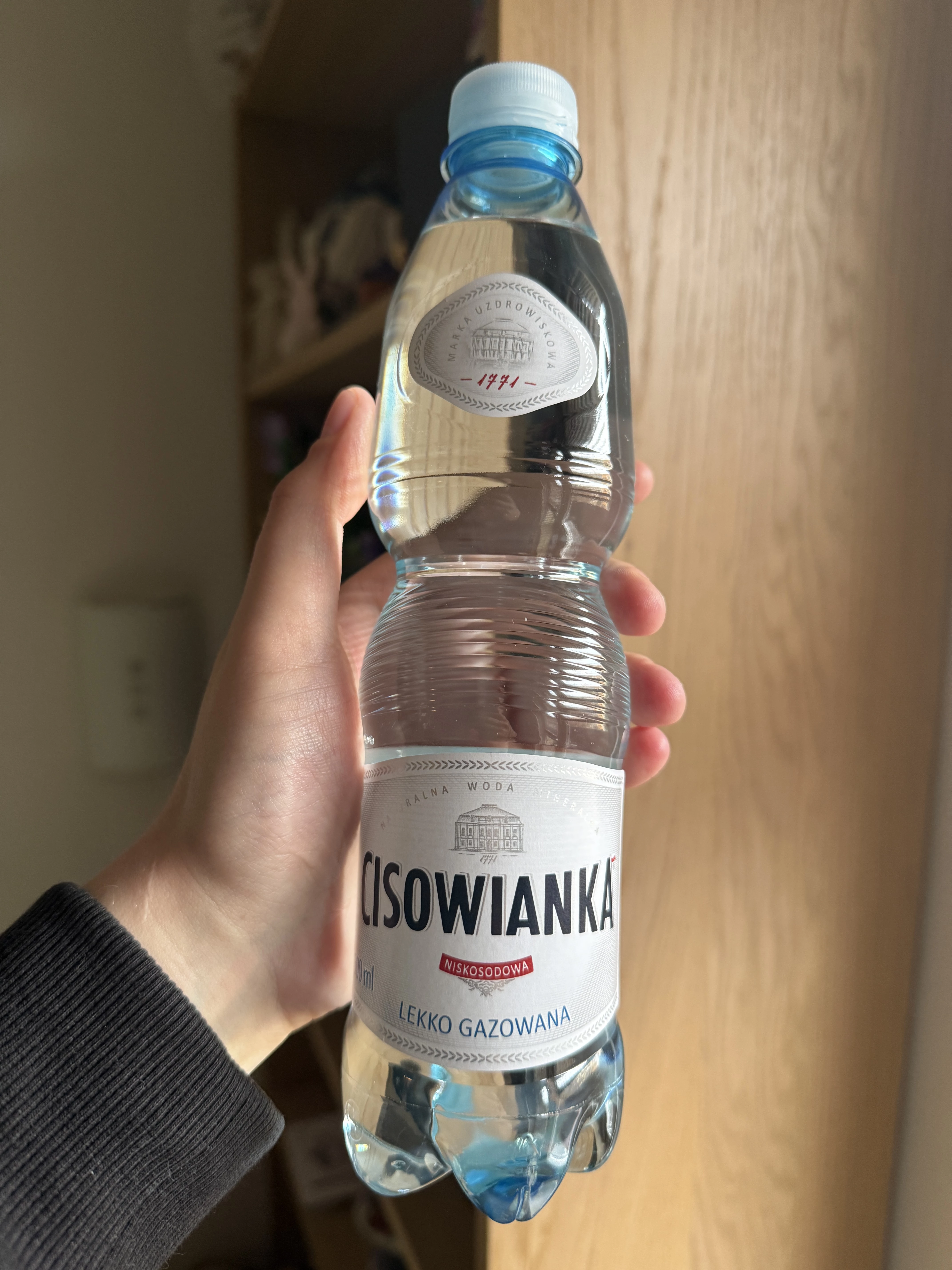 Cisowianka Naturalna woda mineralna lekko gazowana niskosodowa | 500ml