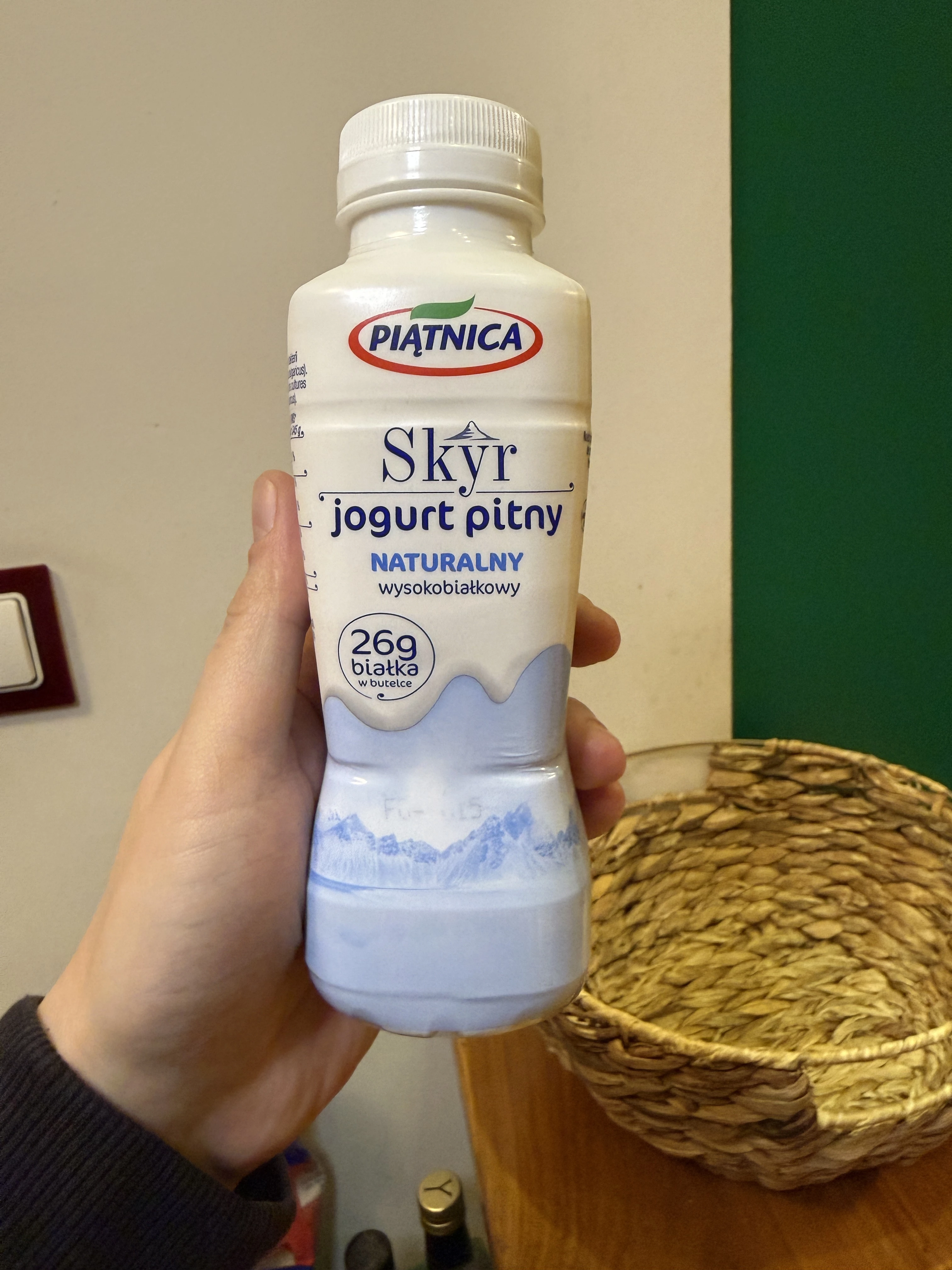 Piątnica Skyr jogurt pitny naturalny | 330ml / 345g