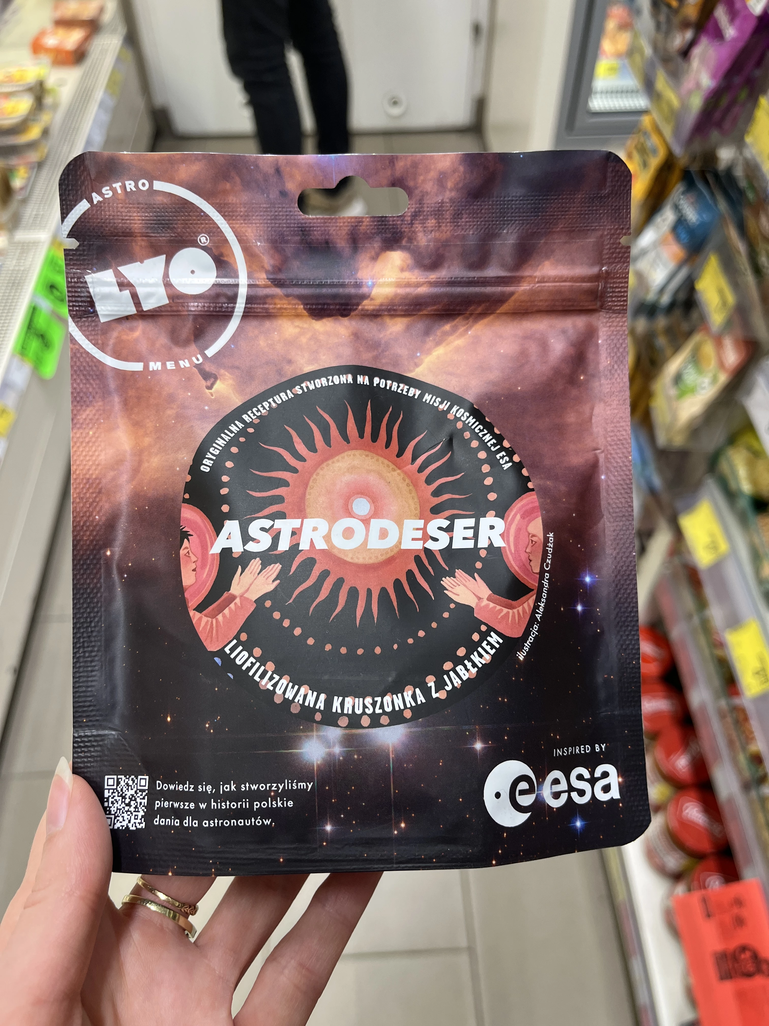 Astrodeser – Liofilizowana kruszonka z jabłkiem | 50g