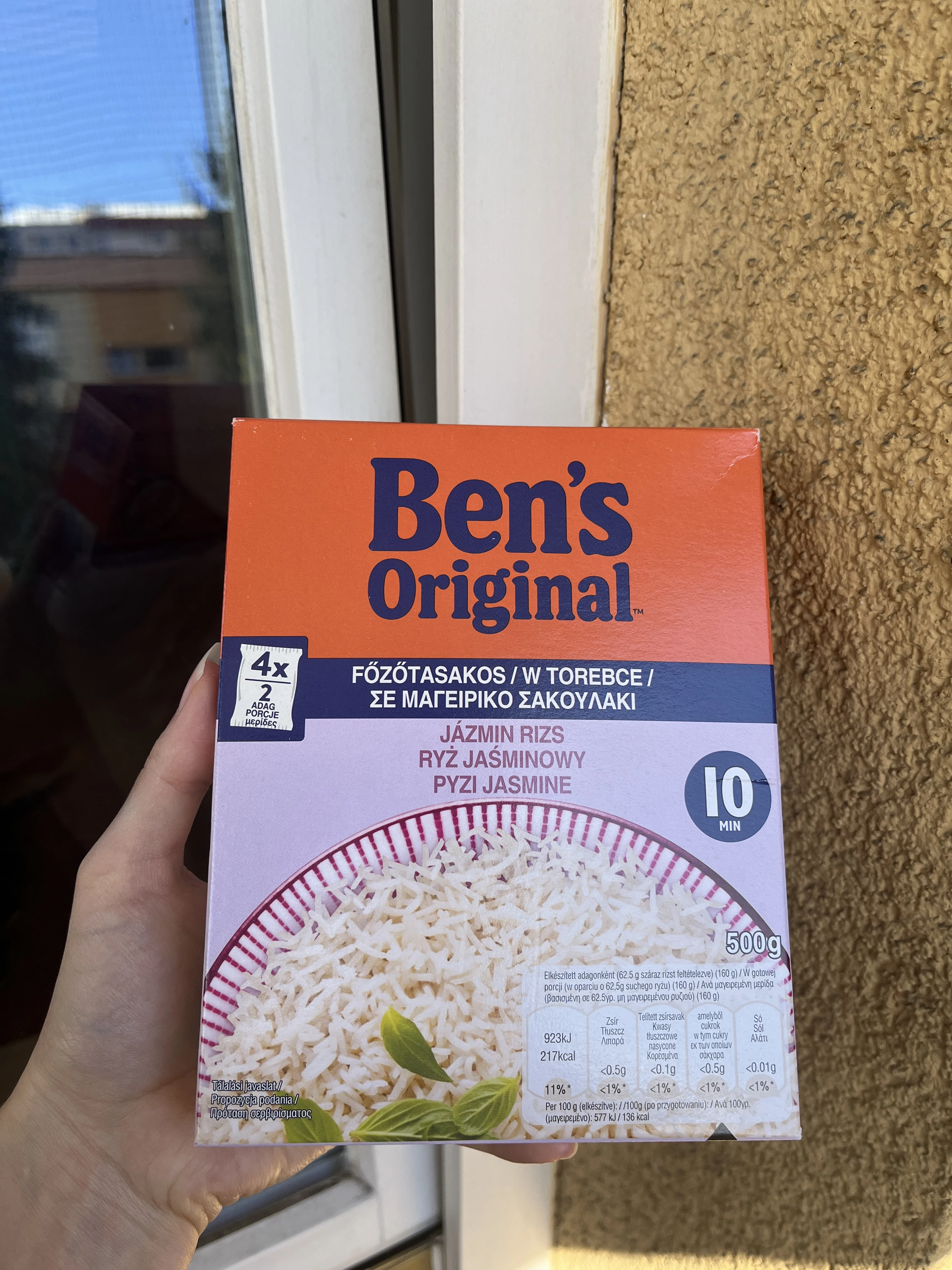 Ben’s Original Ryż jaśminowy w torebce | 500g (4x125g)