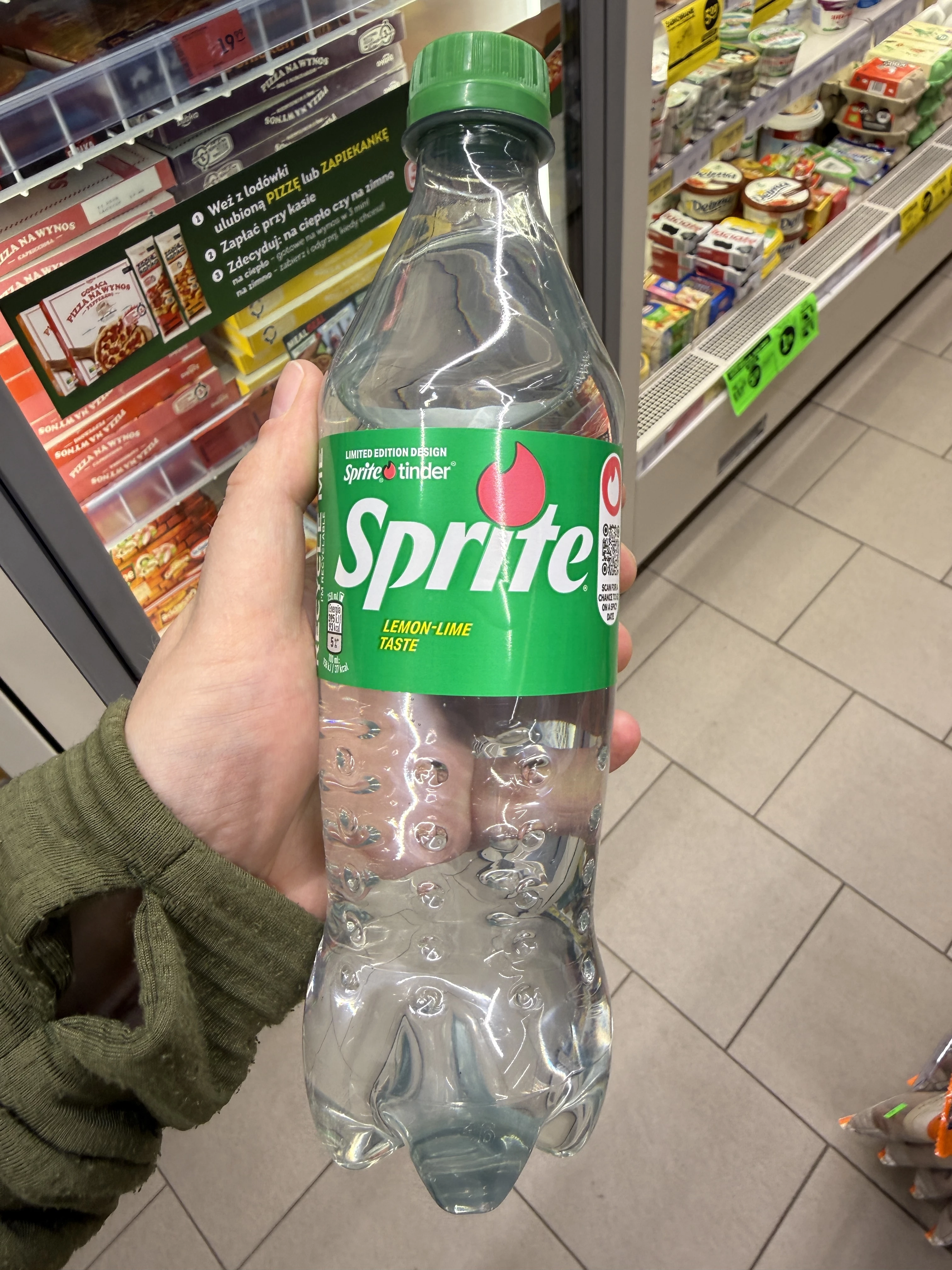 Sprite Lemon-Lime Taste (Limited Edition Design Sprite x Tinder) | 500ml