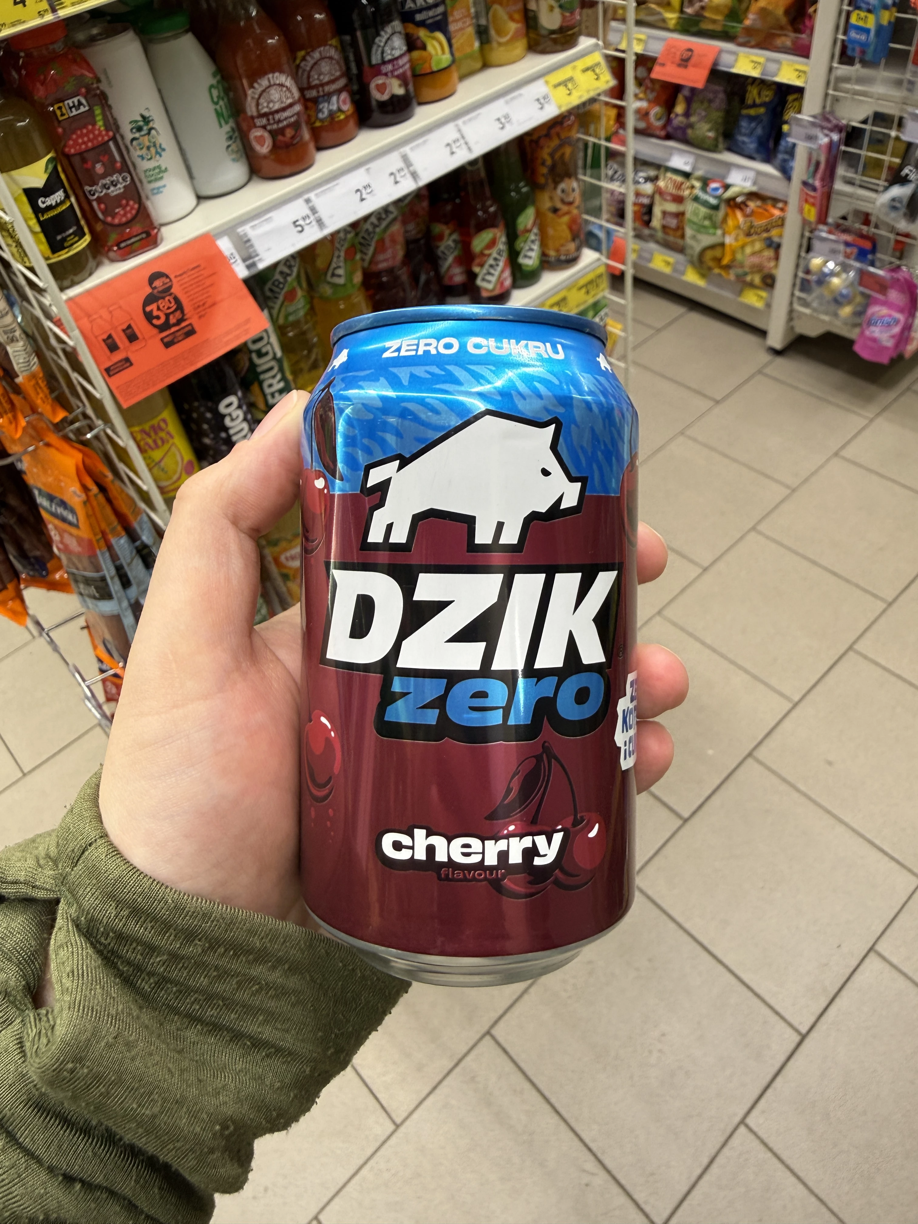 DZIK Zero Cherry | 330ml