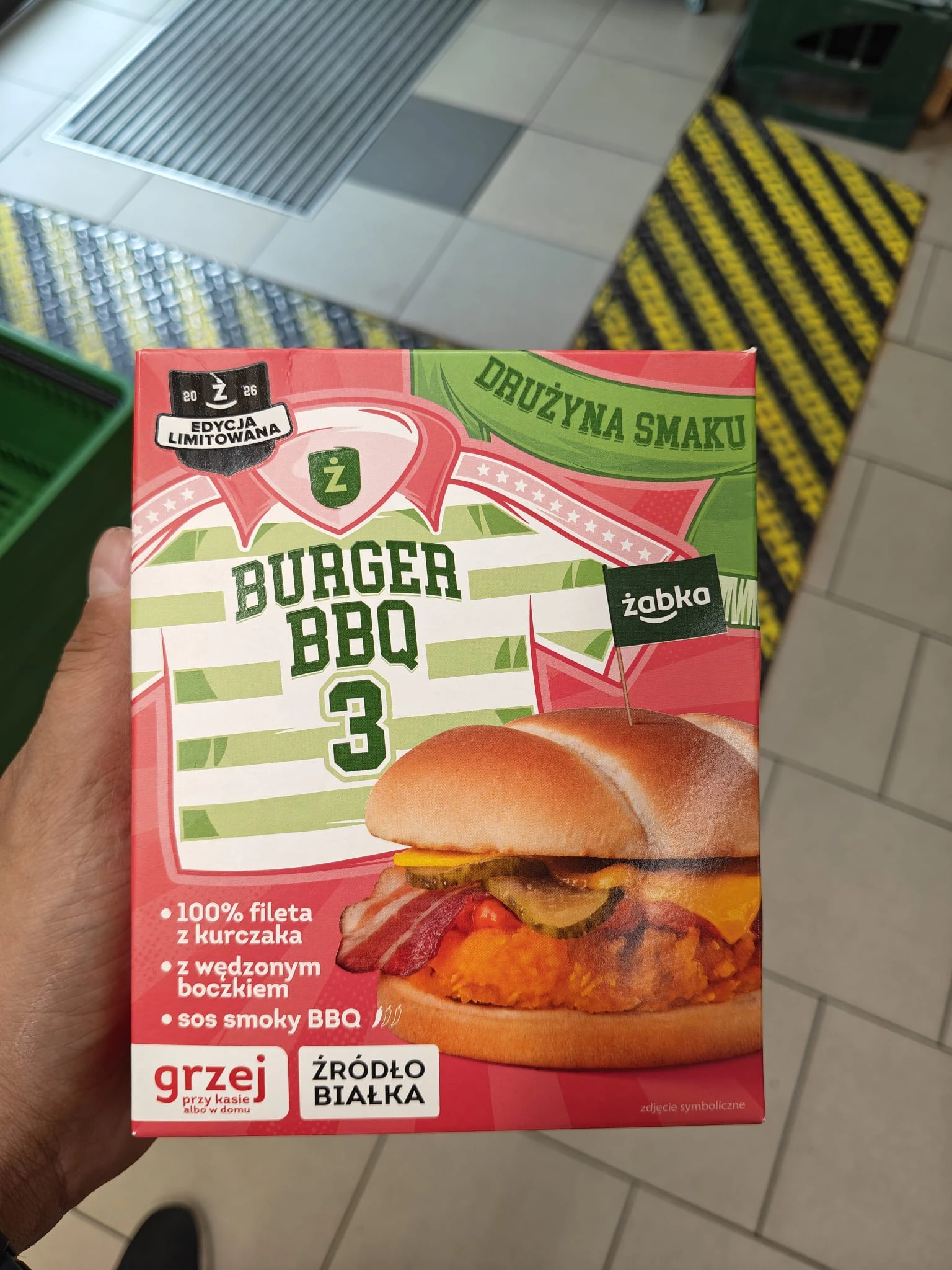 Żabka Burger BBQ 3 / Drużyna Smaku | 274g