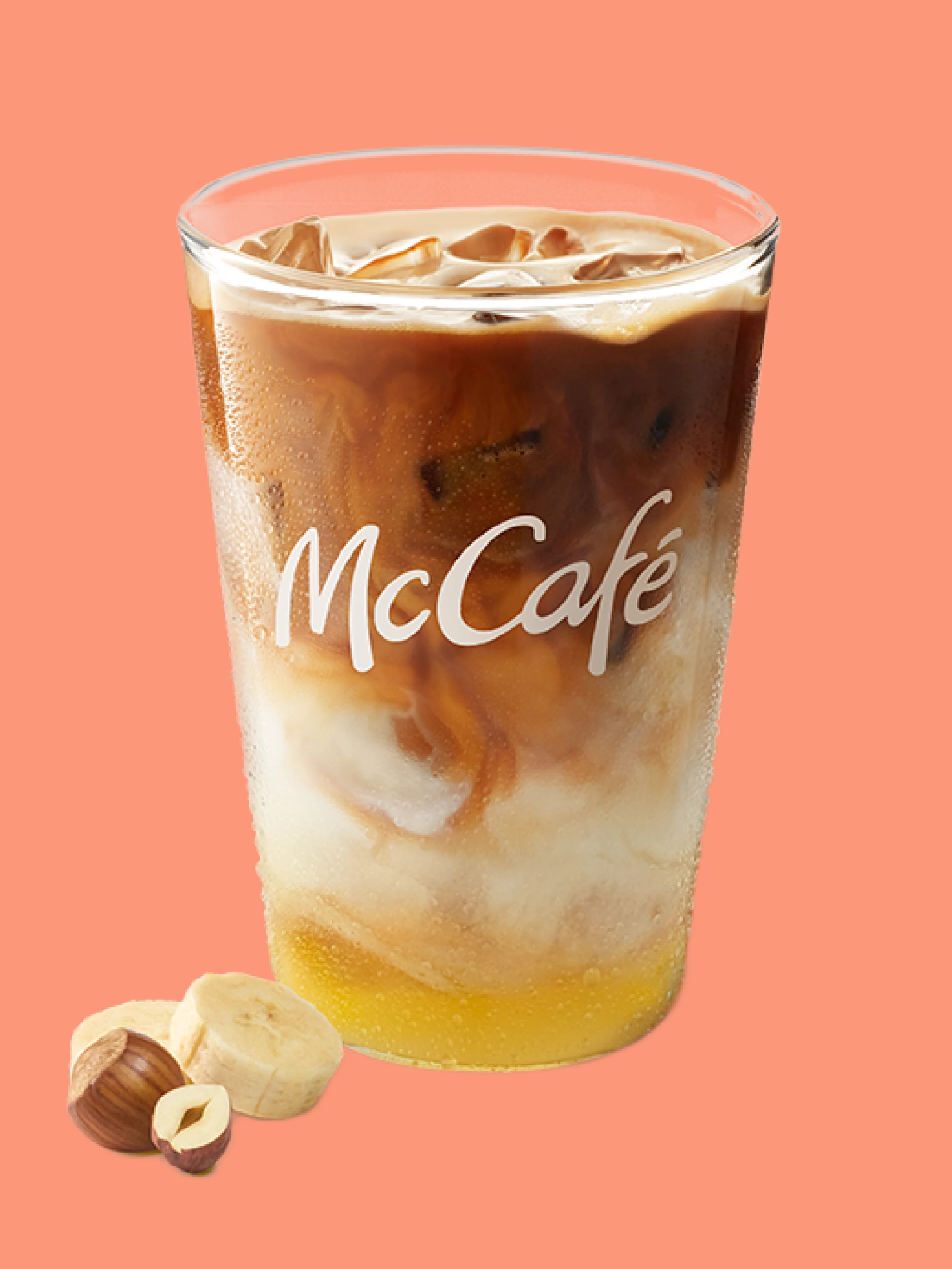 Banan & Orzech Iced Latte