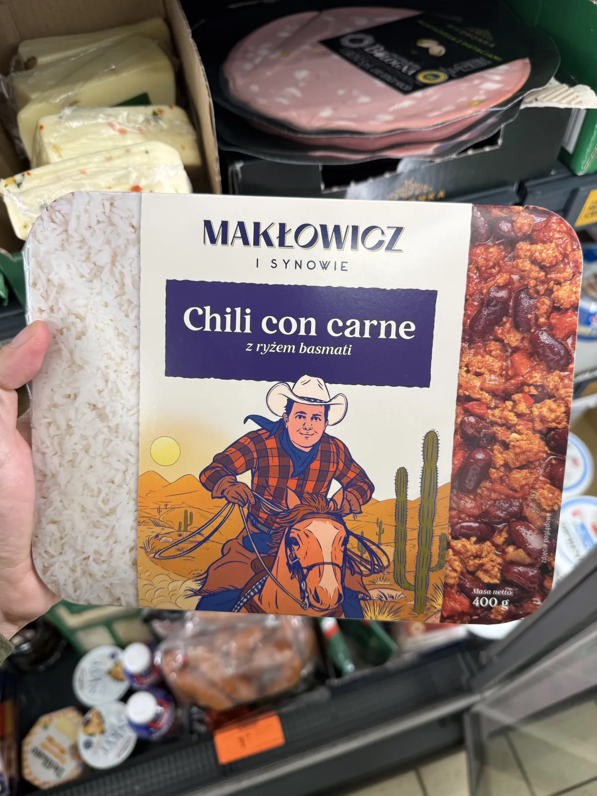 Makłowicz i Synowie Chili con carne z ryżem basmati | 400g