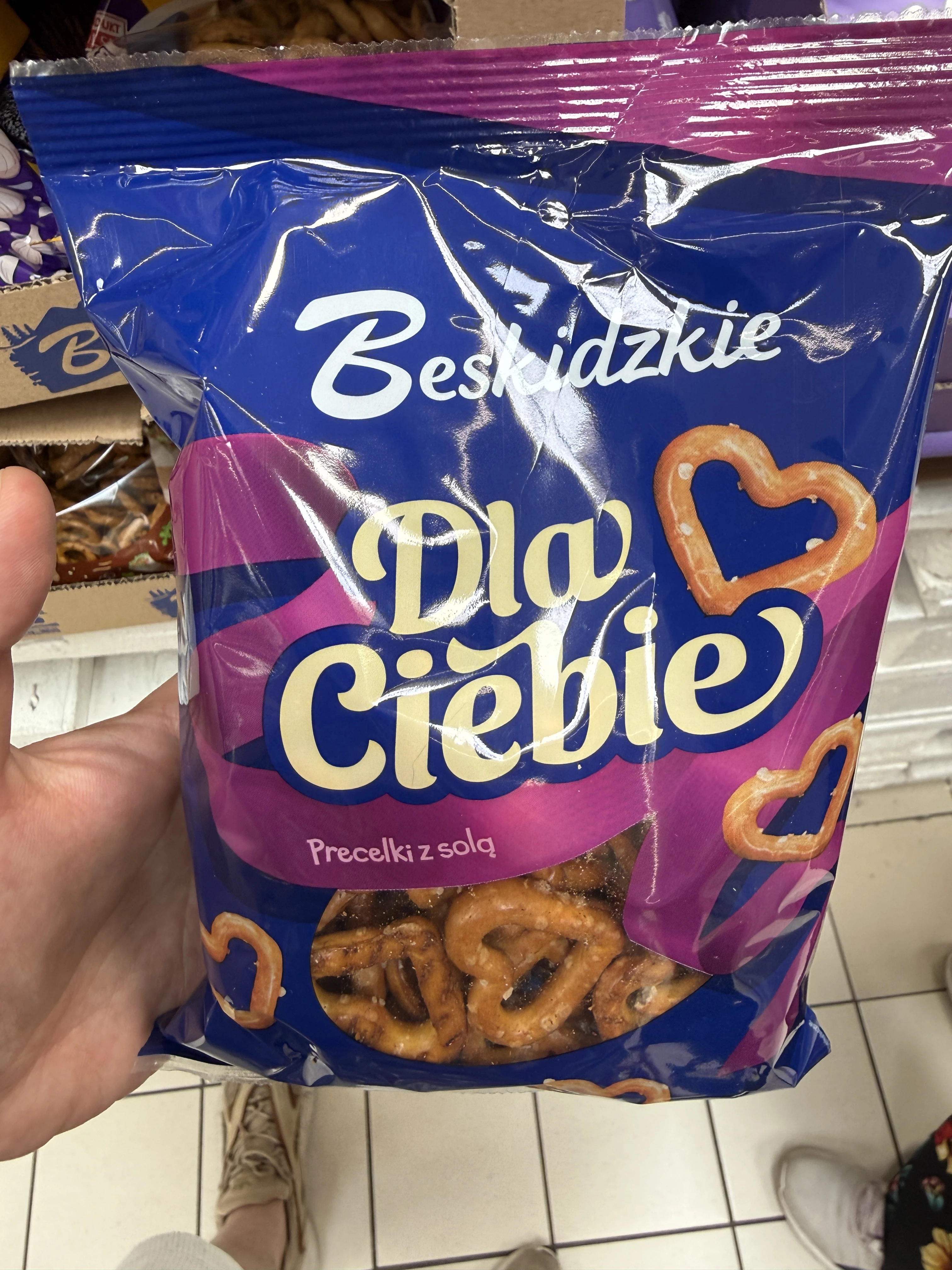 Beskidzkie Dla Ciebie Precelki z solą | 140g