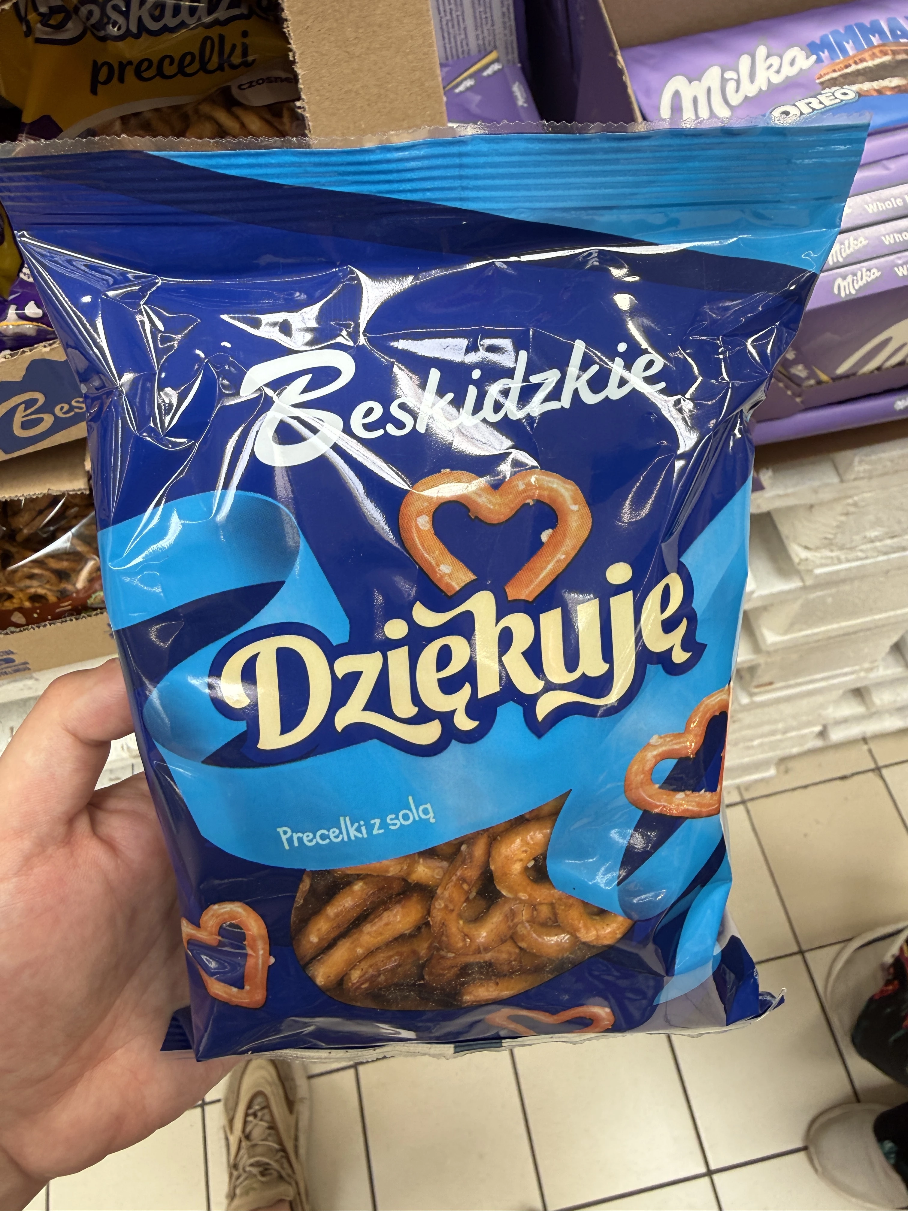 Beskidzkie Dziękuję Precelki z solą | 140g
