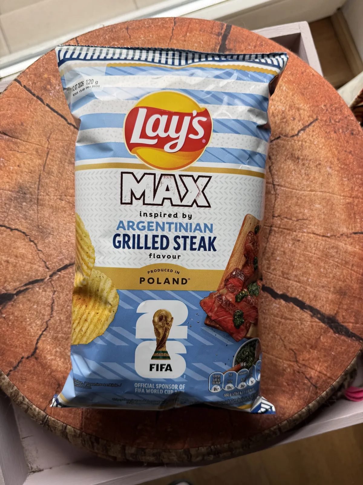 Lay’s Max Argentinian Grilled Steak FIFA 2026 | 120g