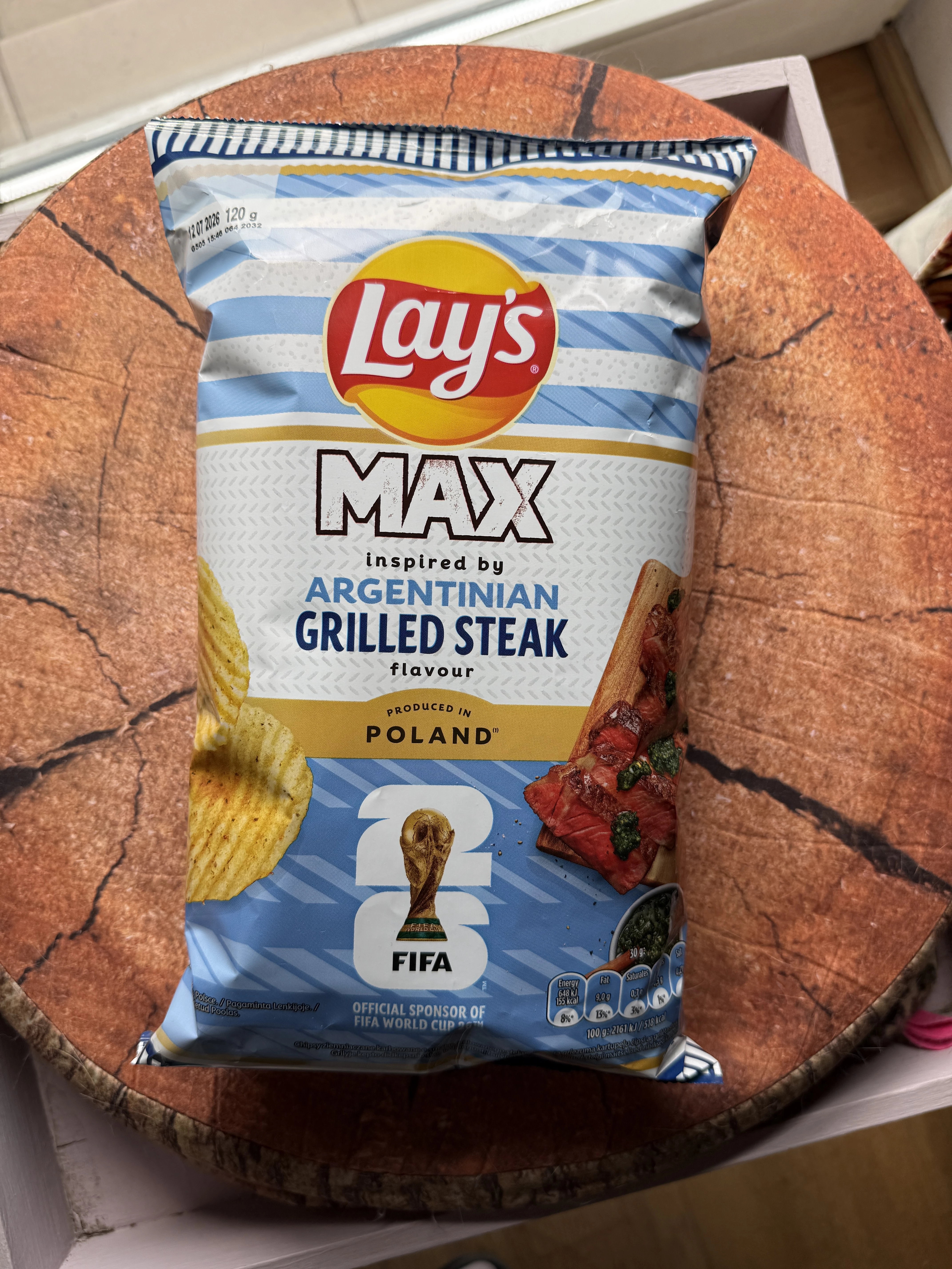 Lay’s Max Argentinian Grilled Steak FIFA 2026 | 120g