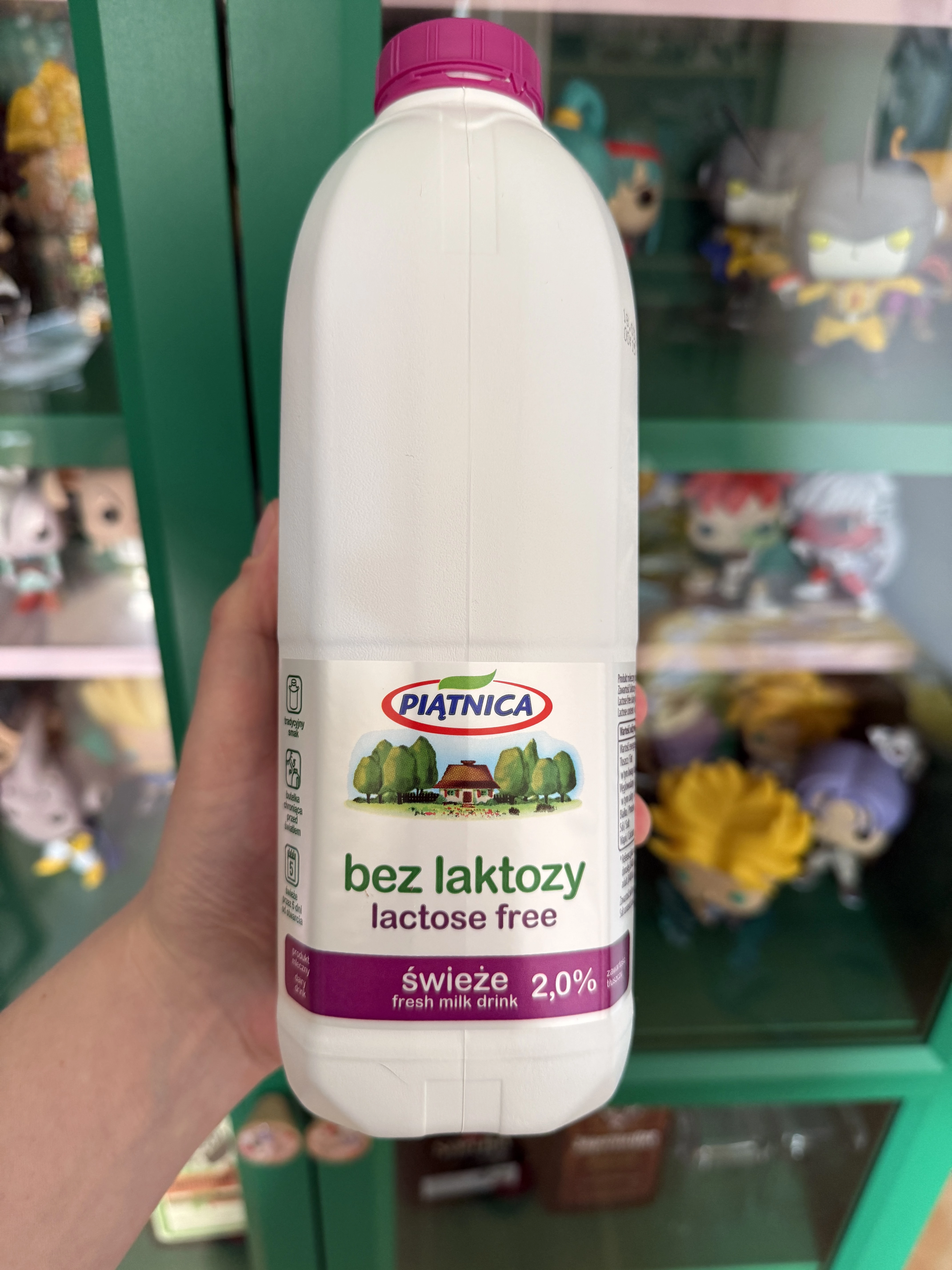 Piątnica Mleko Wiejskie bez laktozy 2% | 1L