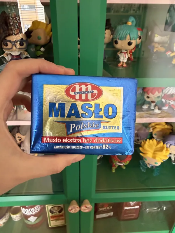 Mlekovita Masło Polskie ekstra bez dodatków 82% | 200g