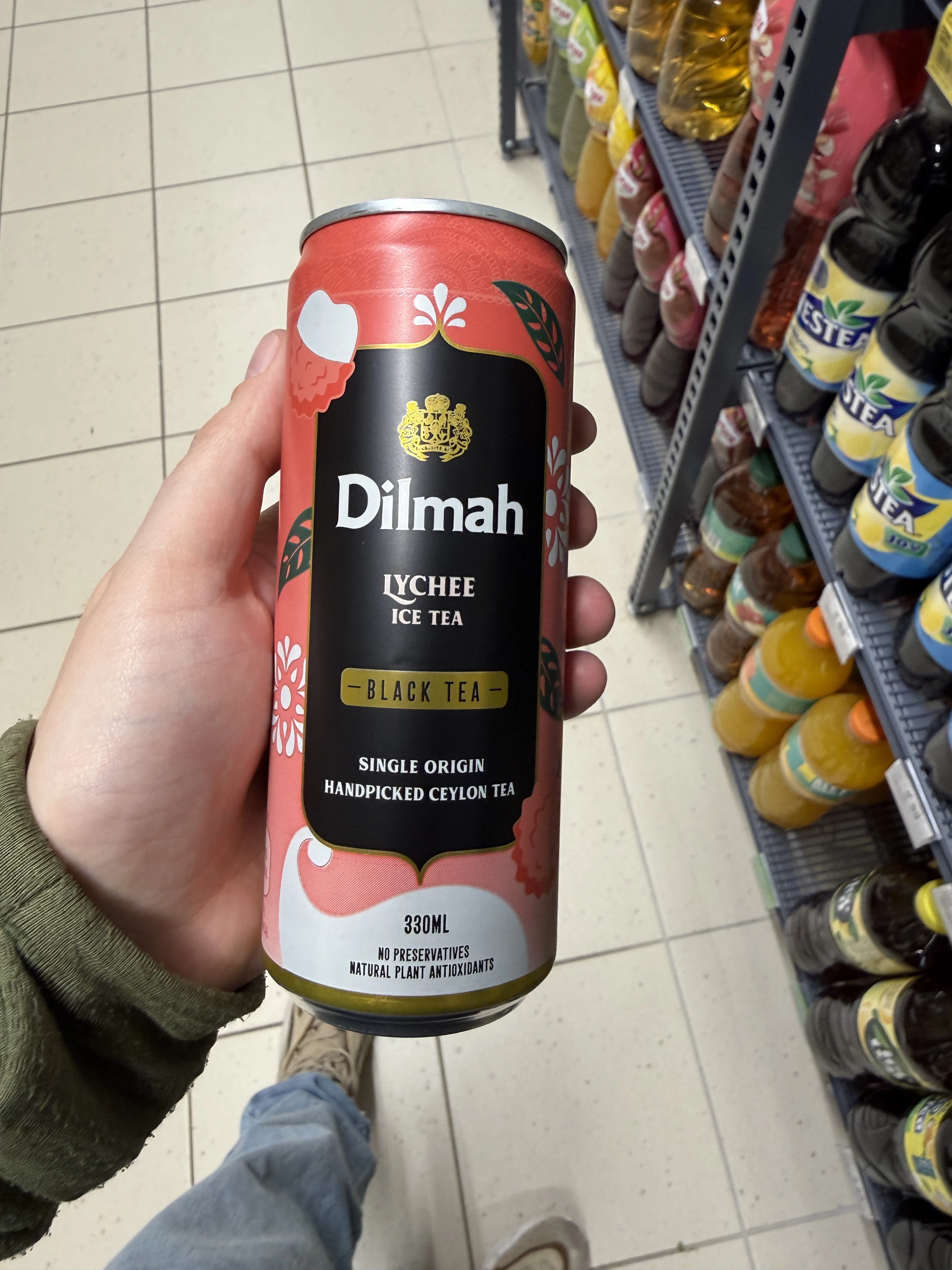 Dilmah Lychee Ice Tea / Dilmah napój herbaciany o smaku liczi (lychee) | 330ml