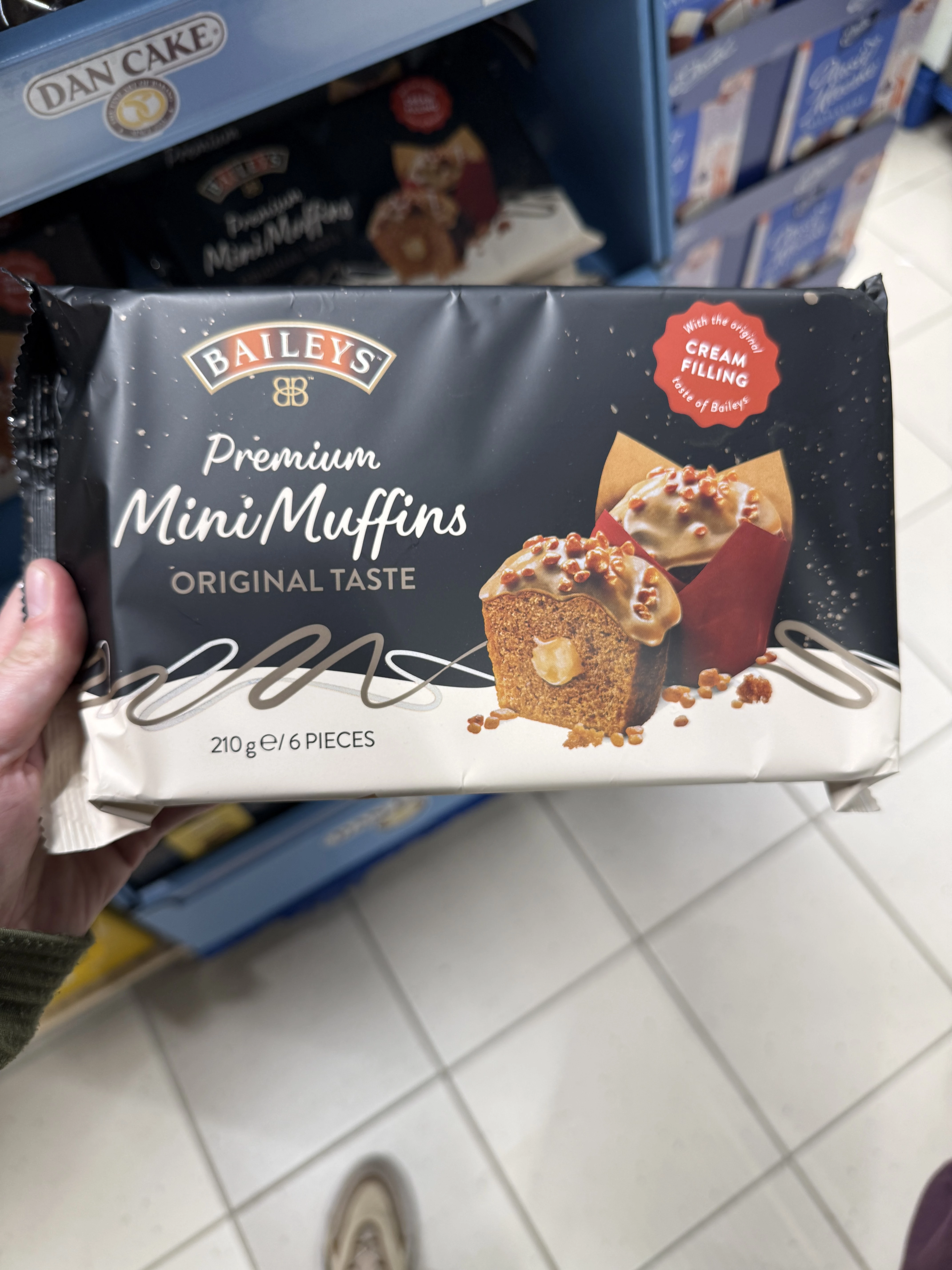 Baileys Premium Mini Muffins Original Taste (6 sztuk) | 210 g