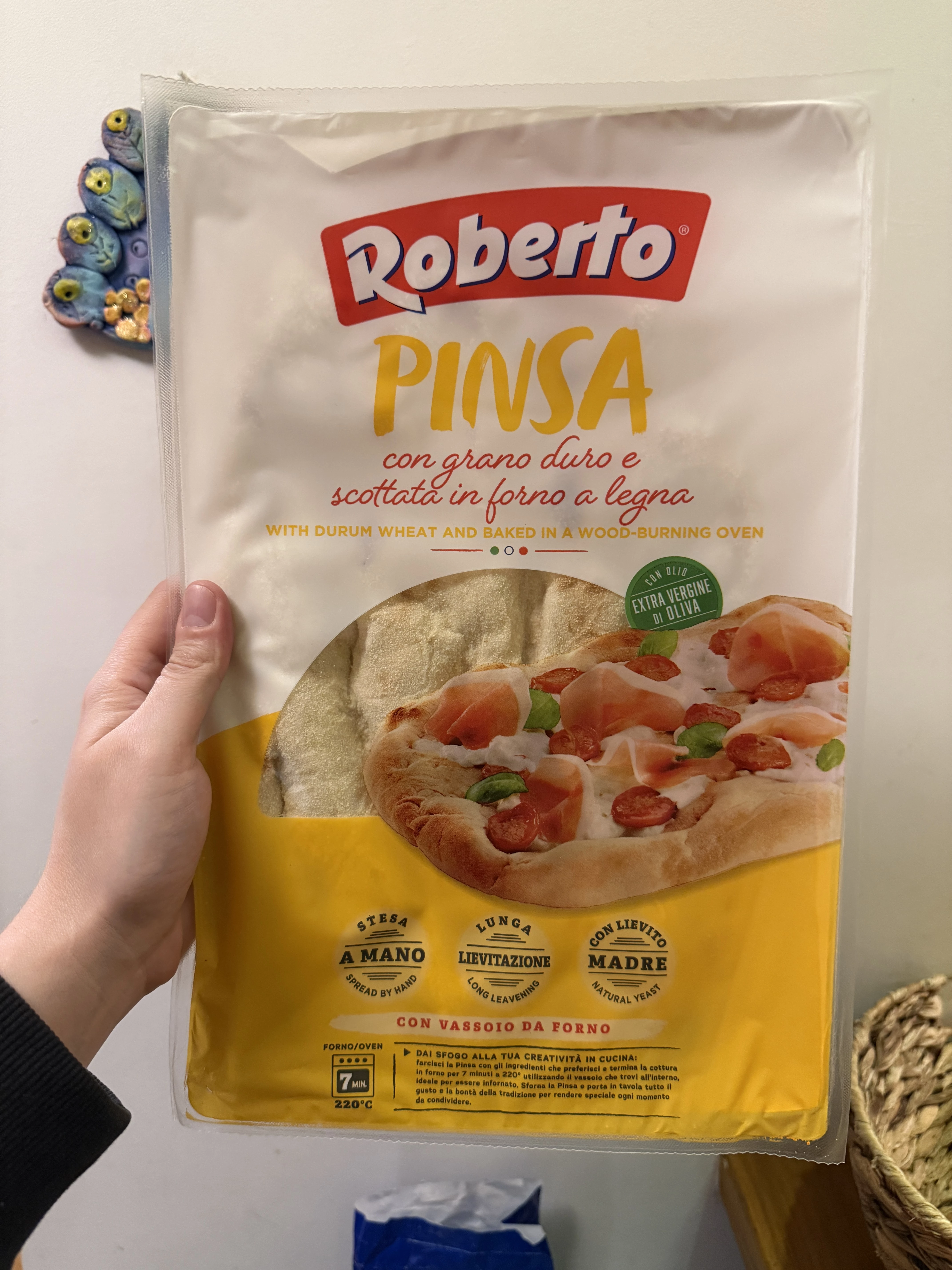 Roberto Pinsa Romana z pszenicą durum | 230g