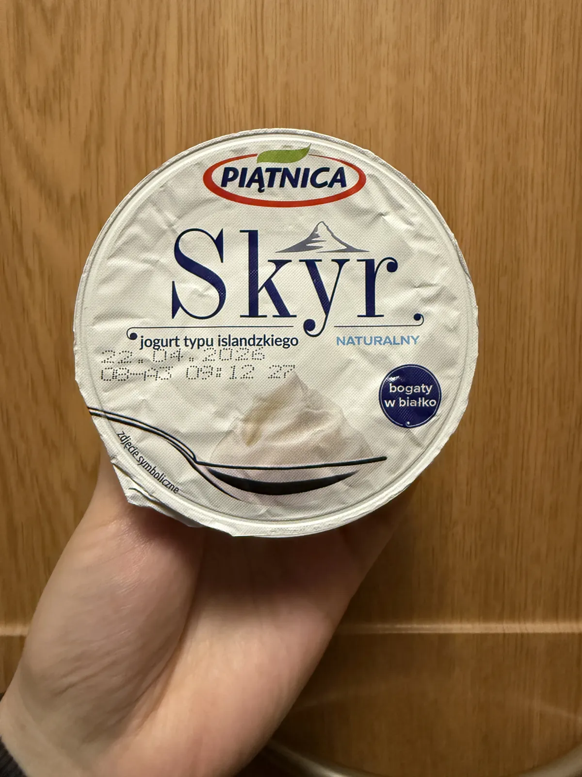 Piątnica Skyr jogurt typu islandzkiego naturalny | 150g