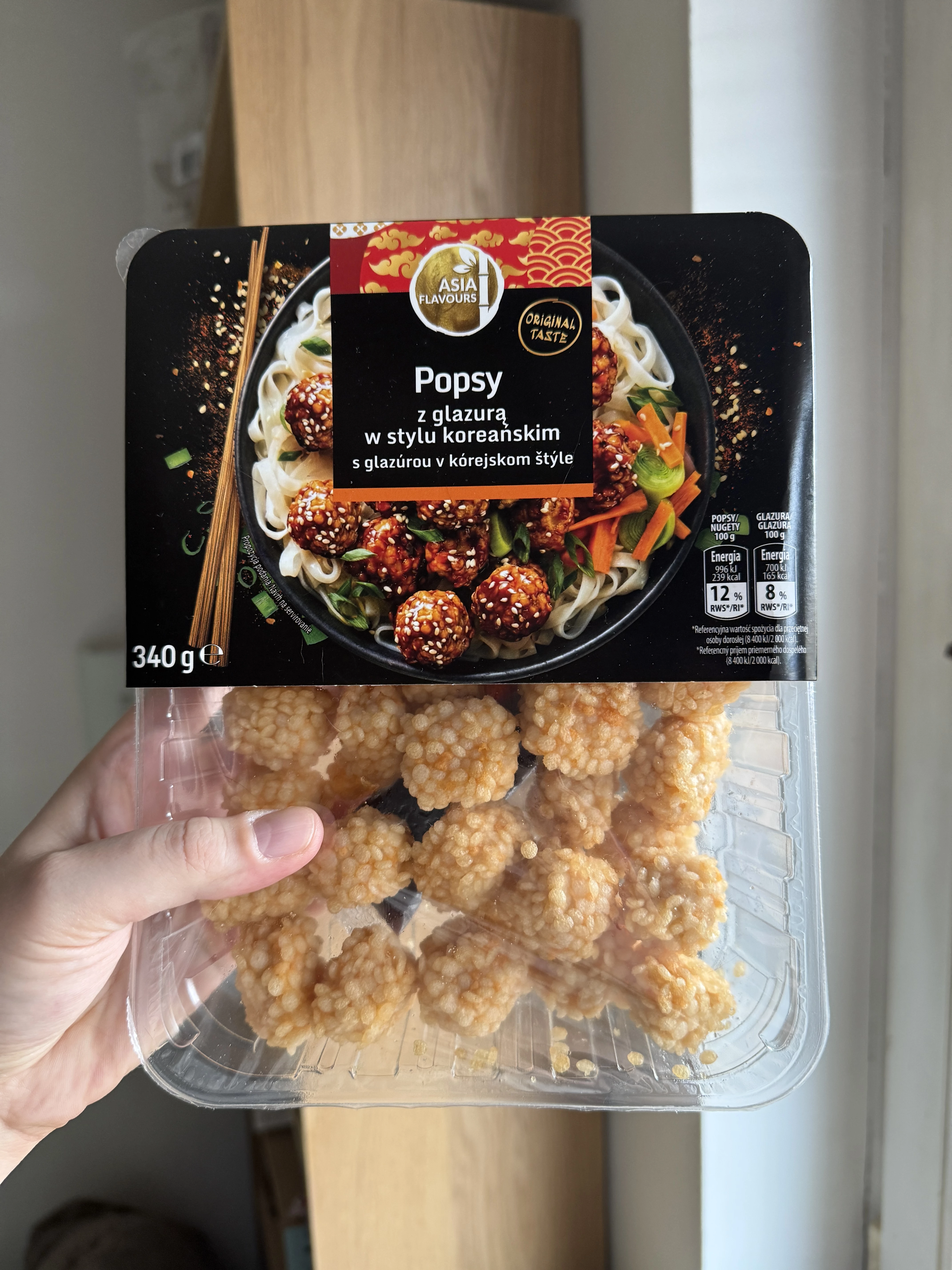 Popsy z kurczaka w stylu koreańskim Asia Flavours | 340g