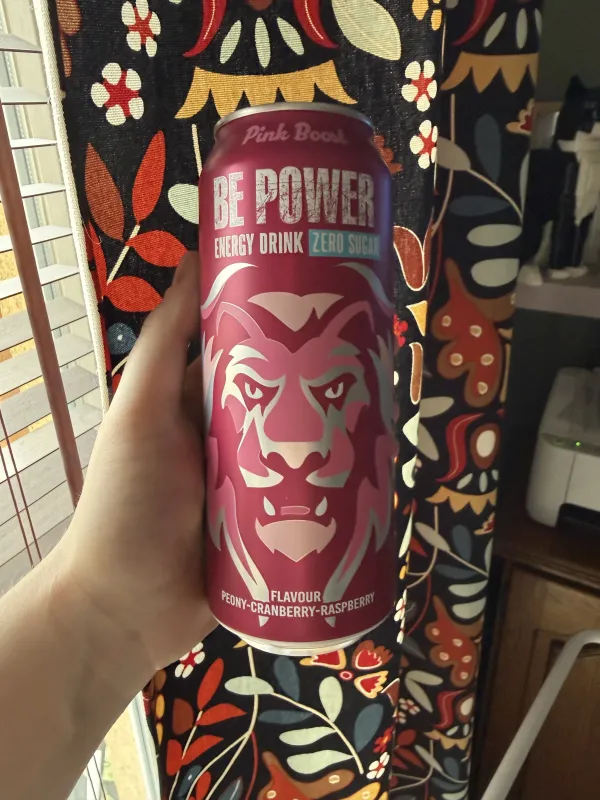 Be Power Pink Boost o smaku piwonia, żurawina, malina | 500ml