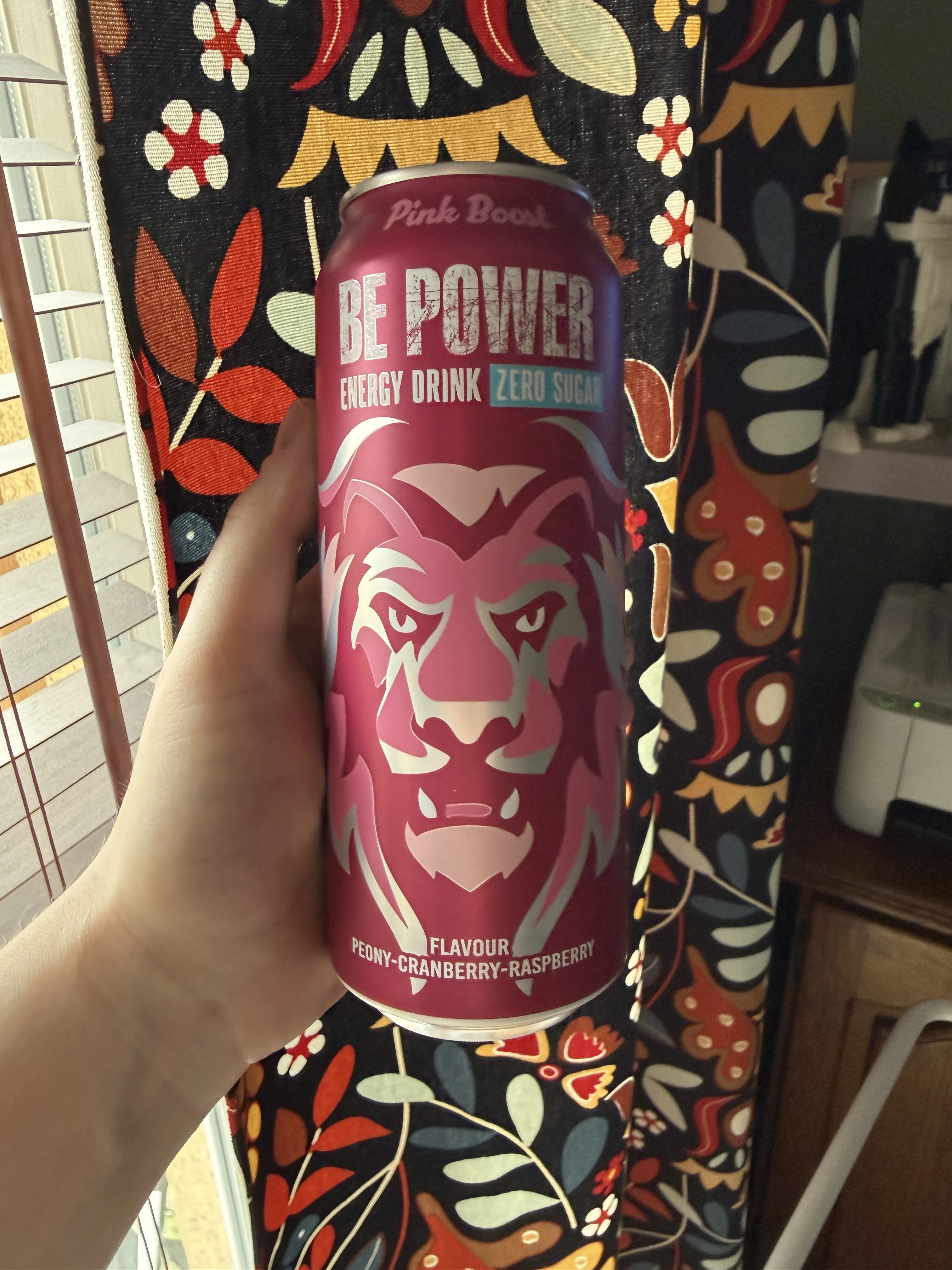 Be Power Pink Boost o smaku piwonia, żurawina, malina | 500ml