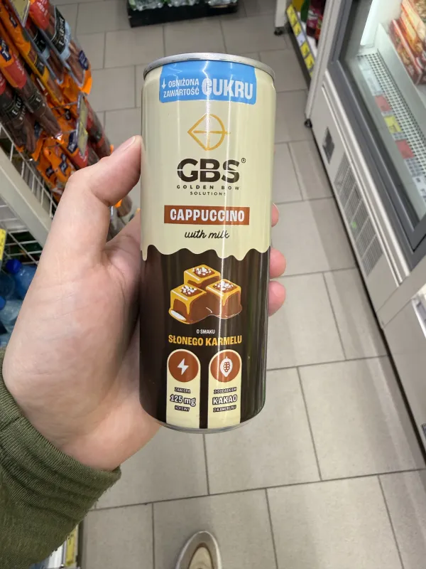 GBS Cappuccino Słony karmel | 250ml