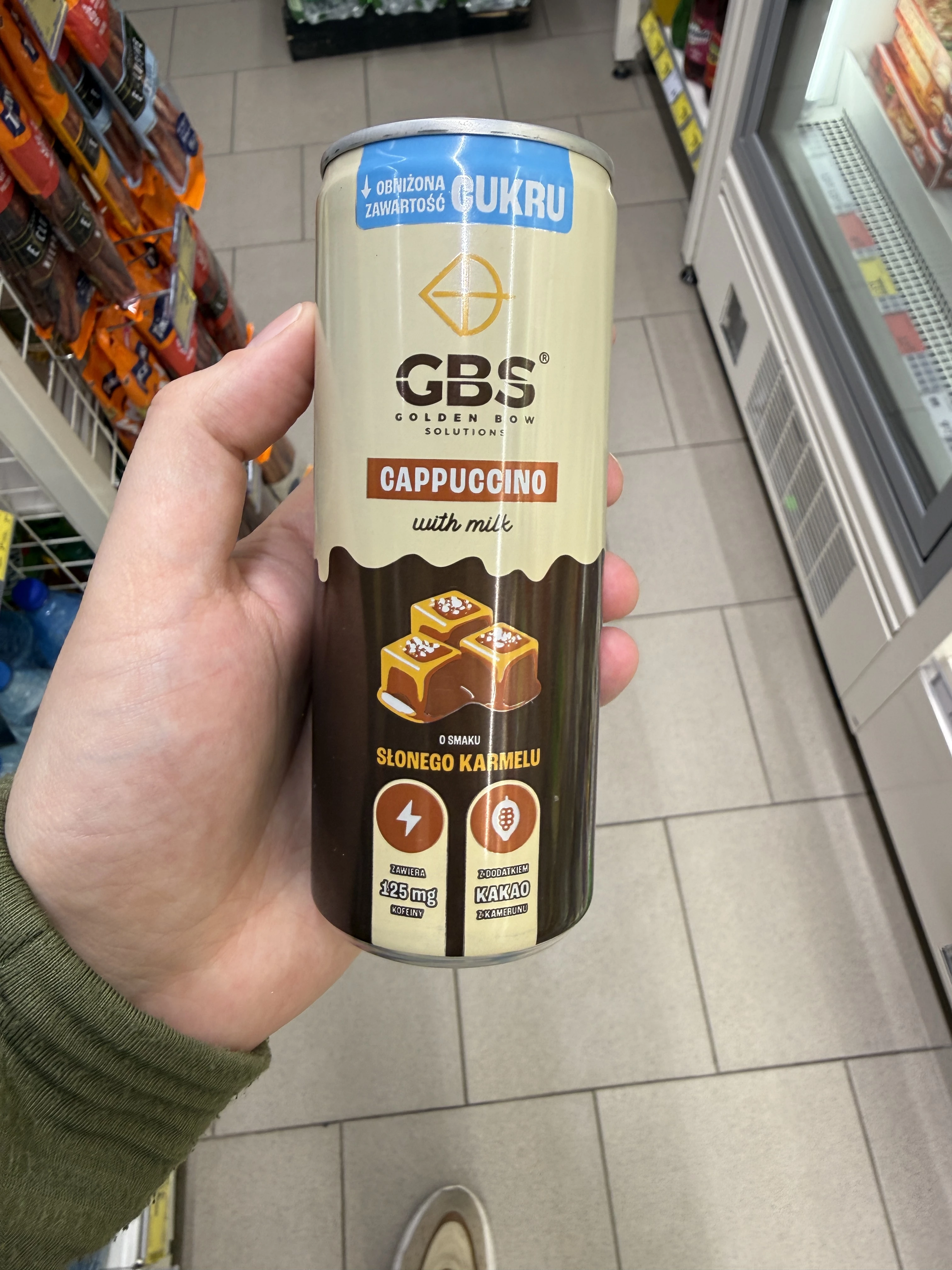 GBS Cappuccino Słony karmel | 250ml