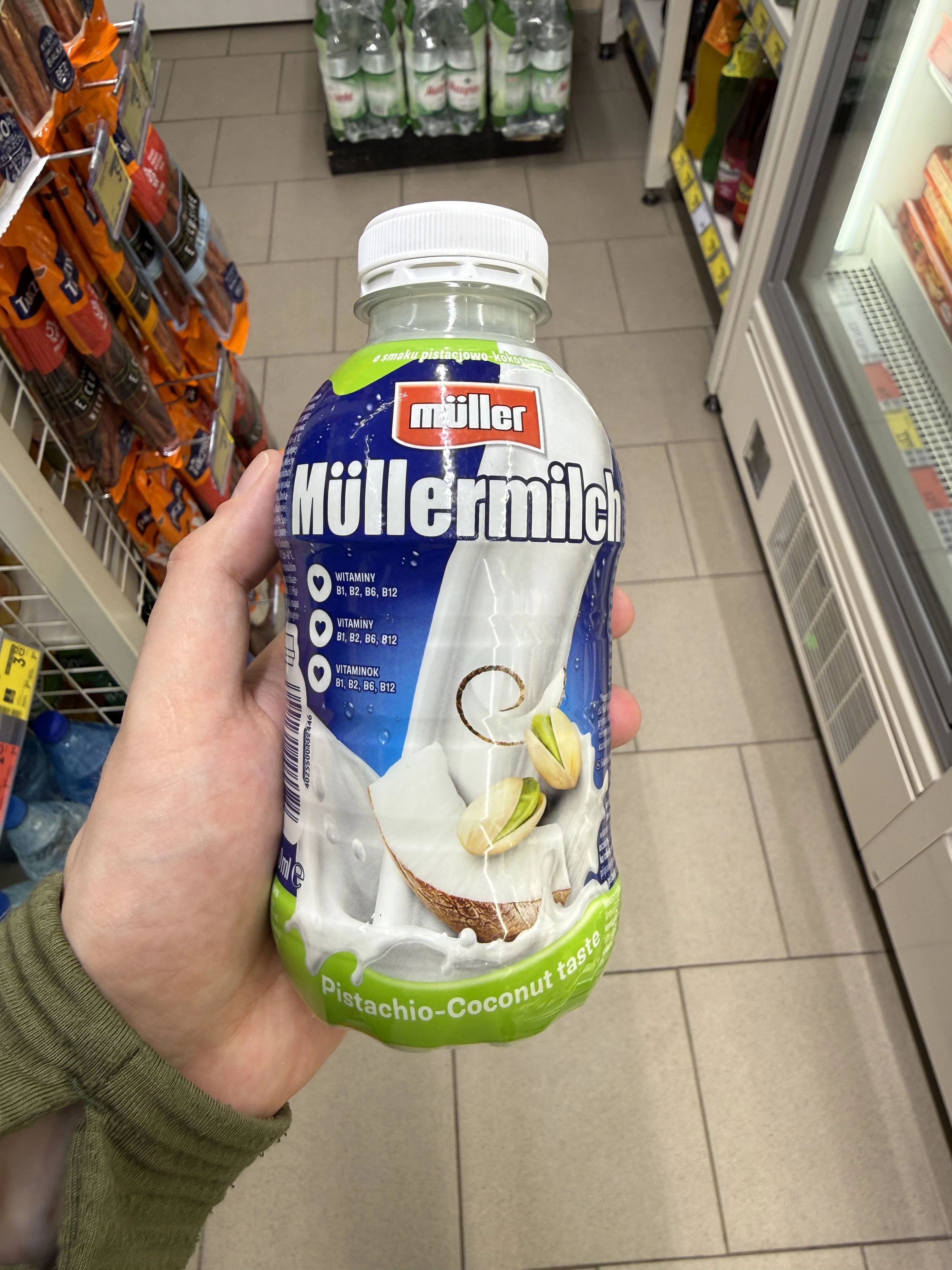 Müller Müllermilch Pistachio-Coconut | 380ml / 400g