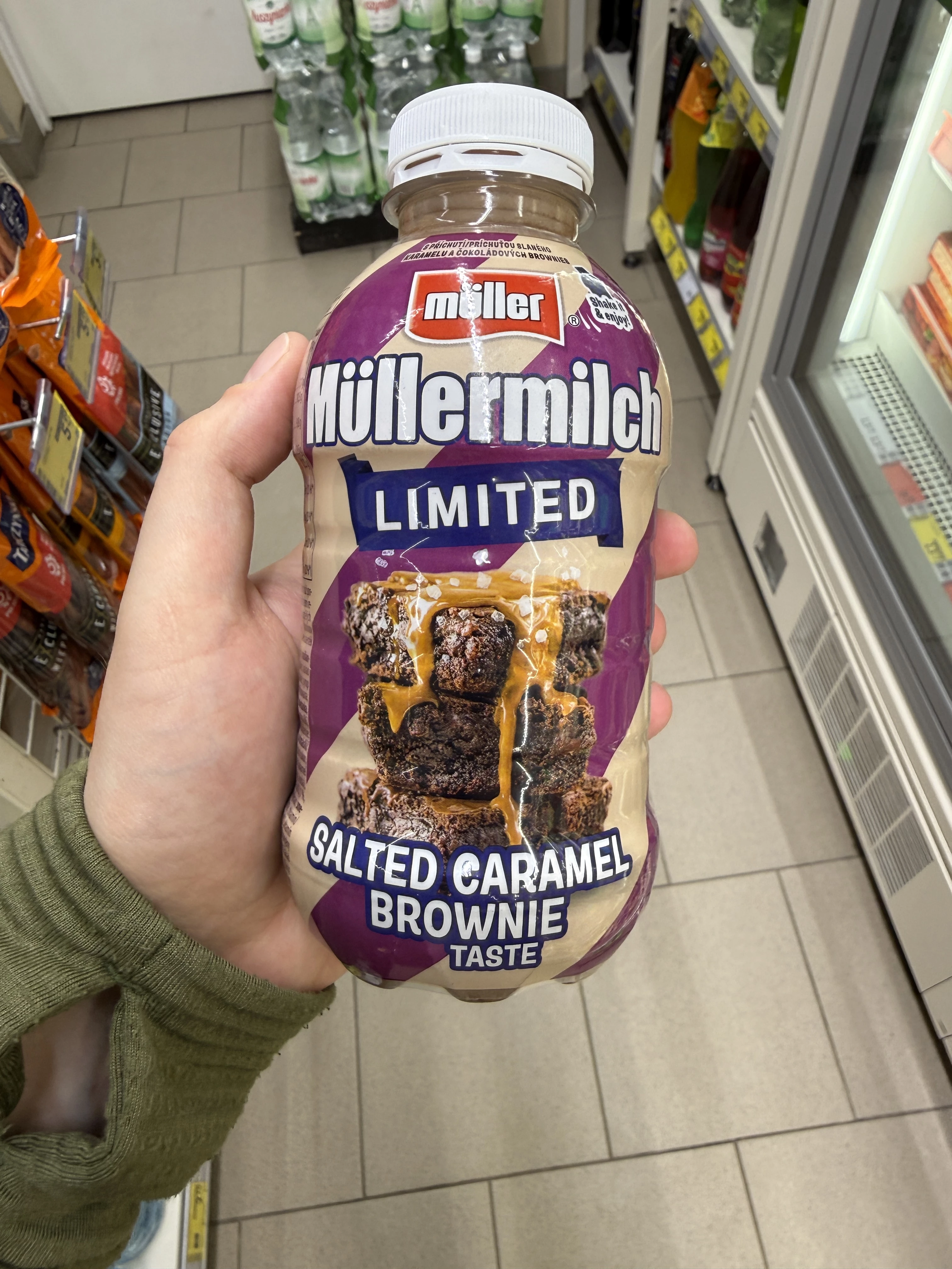 Müllermilch Limited Salted Caramel Brownie | 400g