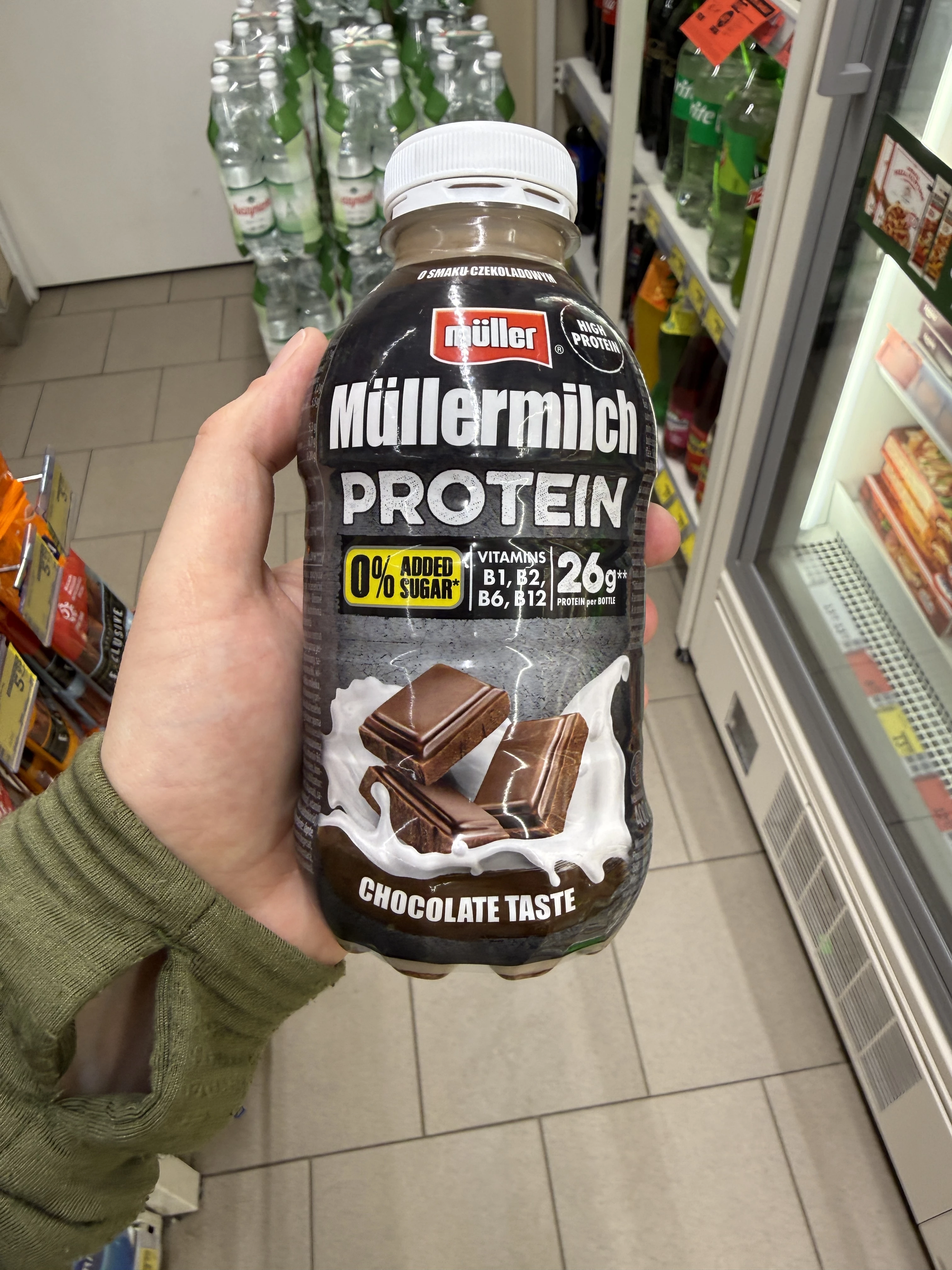Müllermilch Protein Chocolate Taste | 400g / 380ml