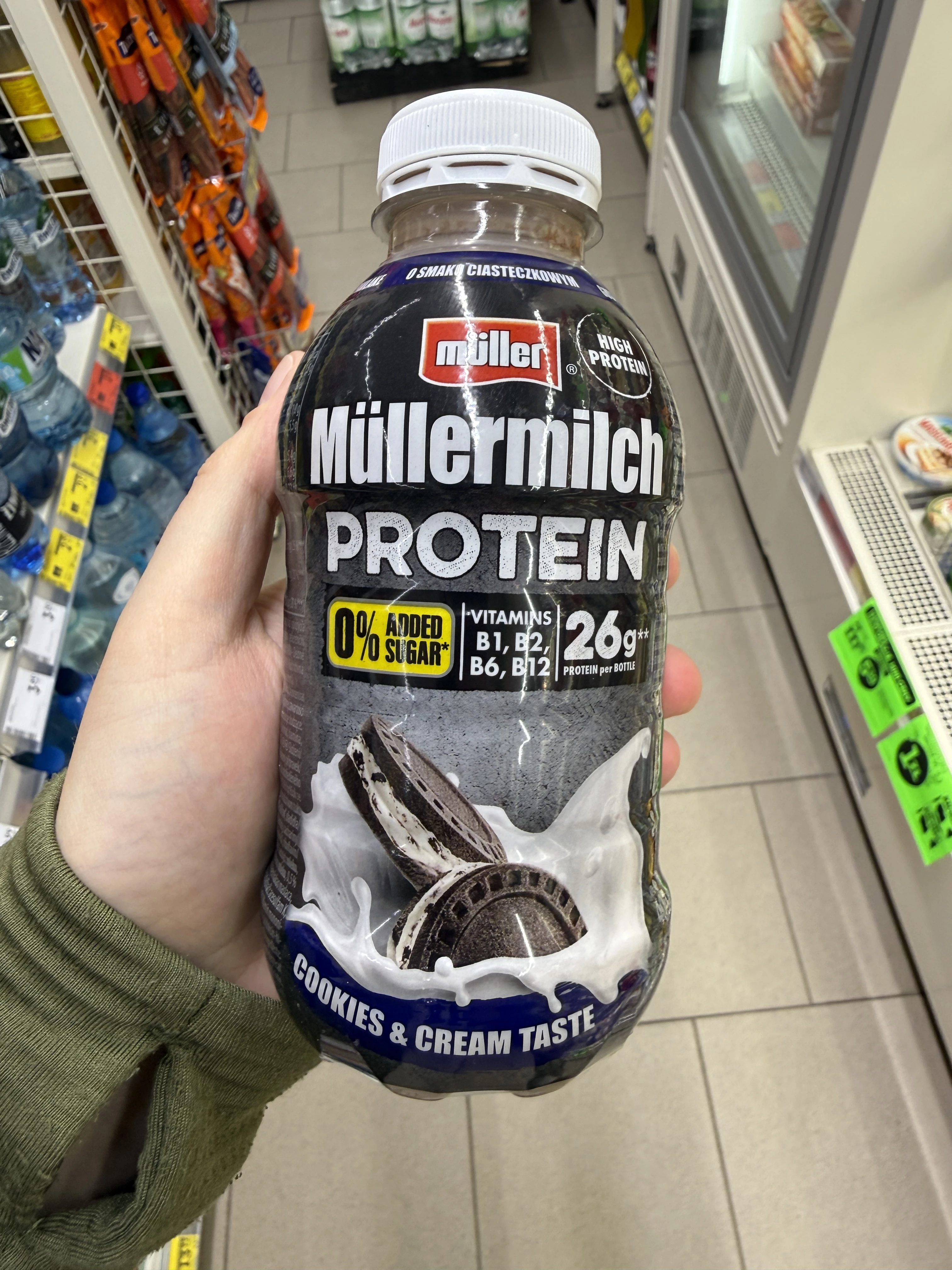 Müller Müllermilch Protein Cookies & Cream Taste | 400g
