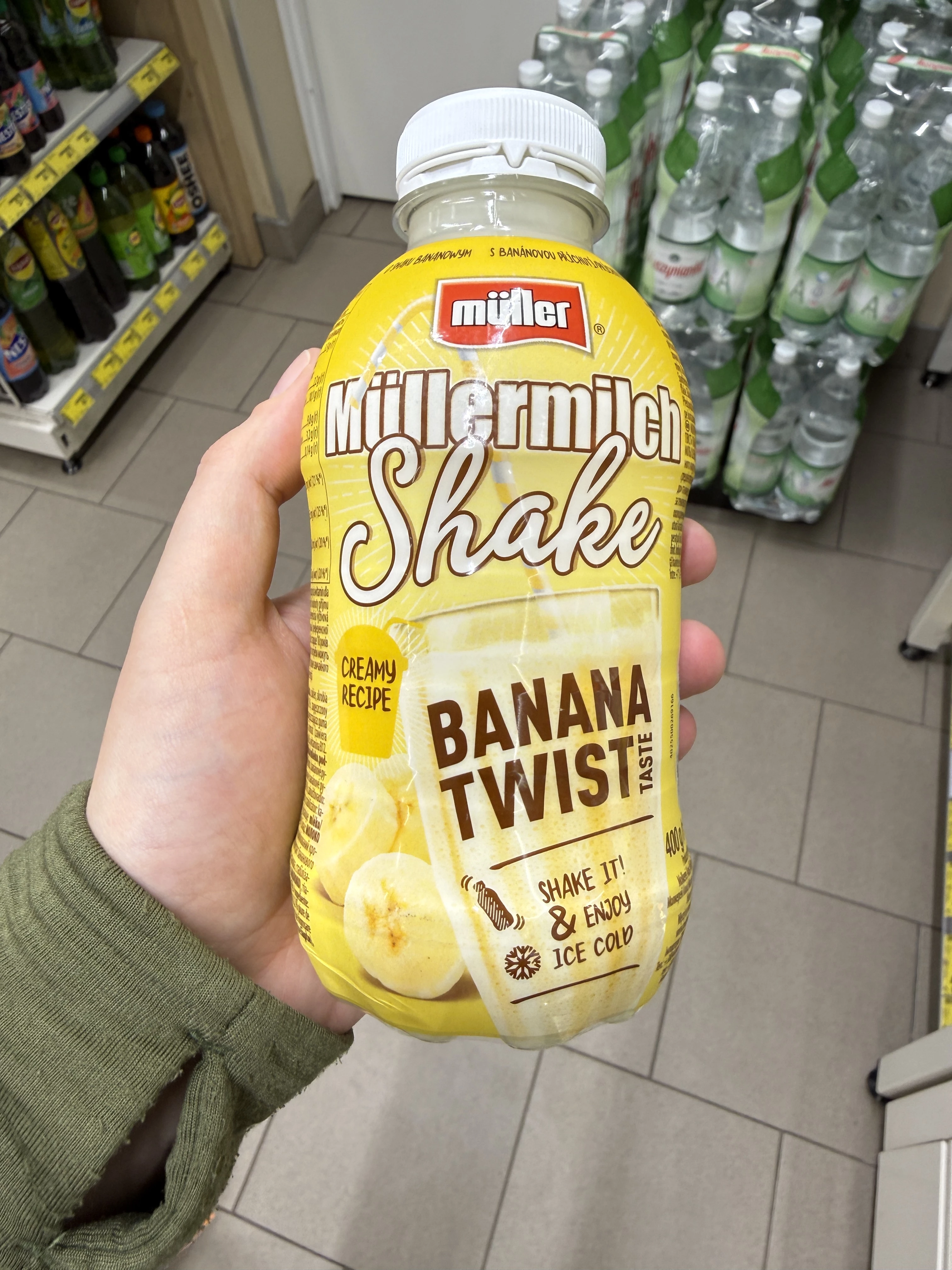 Müllermilch Shake Banana Twist Taste | 400g