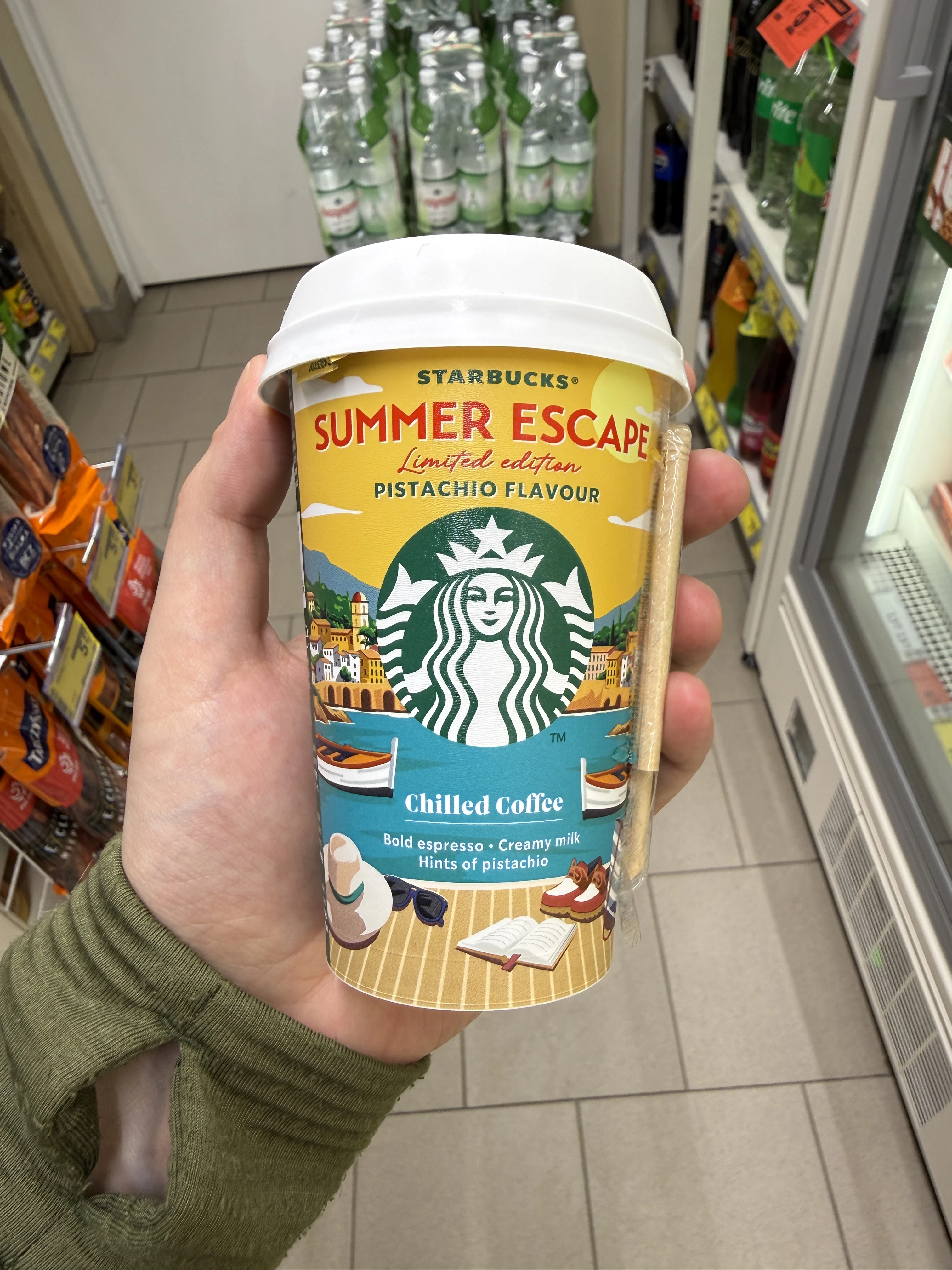 Starbucks Summer Escape Pistachio Chilled Coffee | 220ml
