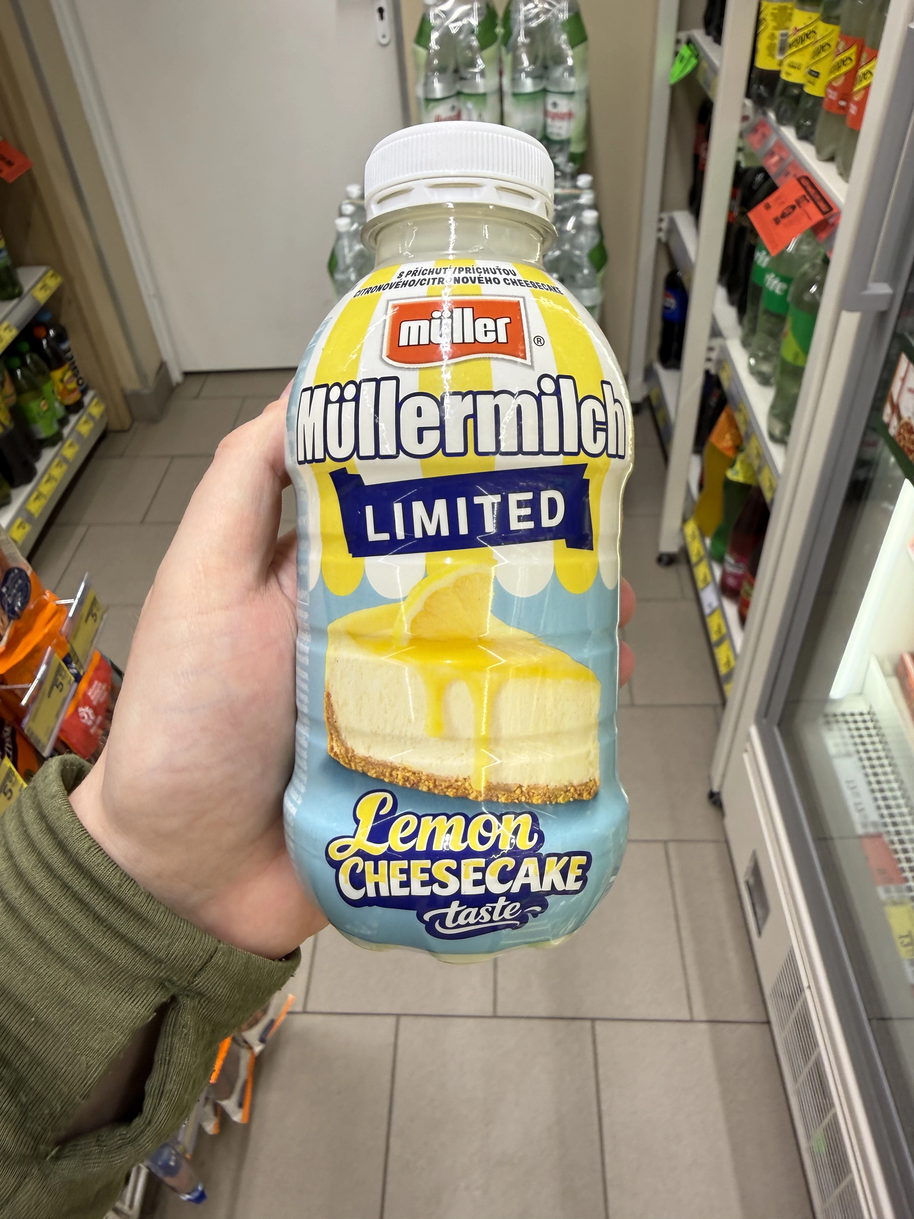 Müller Müllermilch Limited Lemon Cheesecake taste | 400g