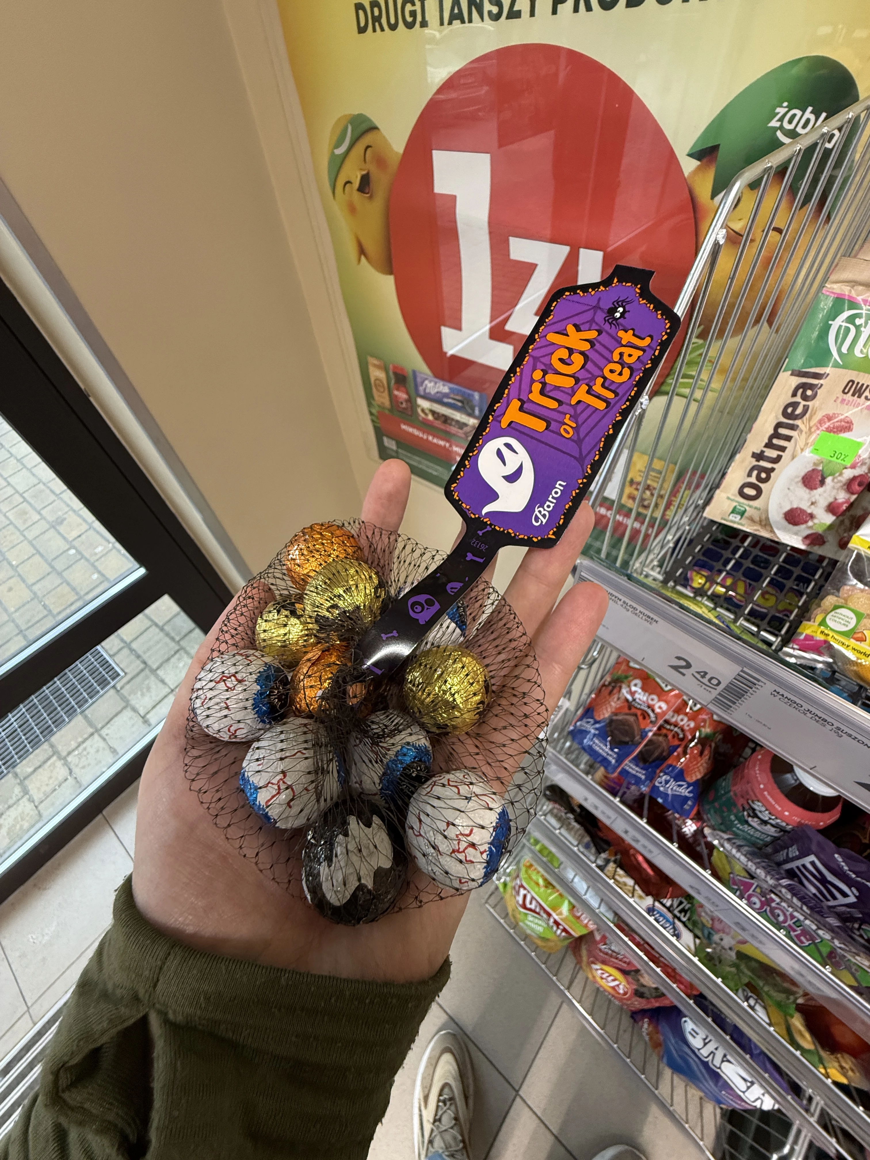 Praliny trumienka Trick or Treat Baron | 100g