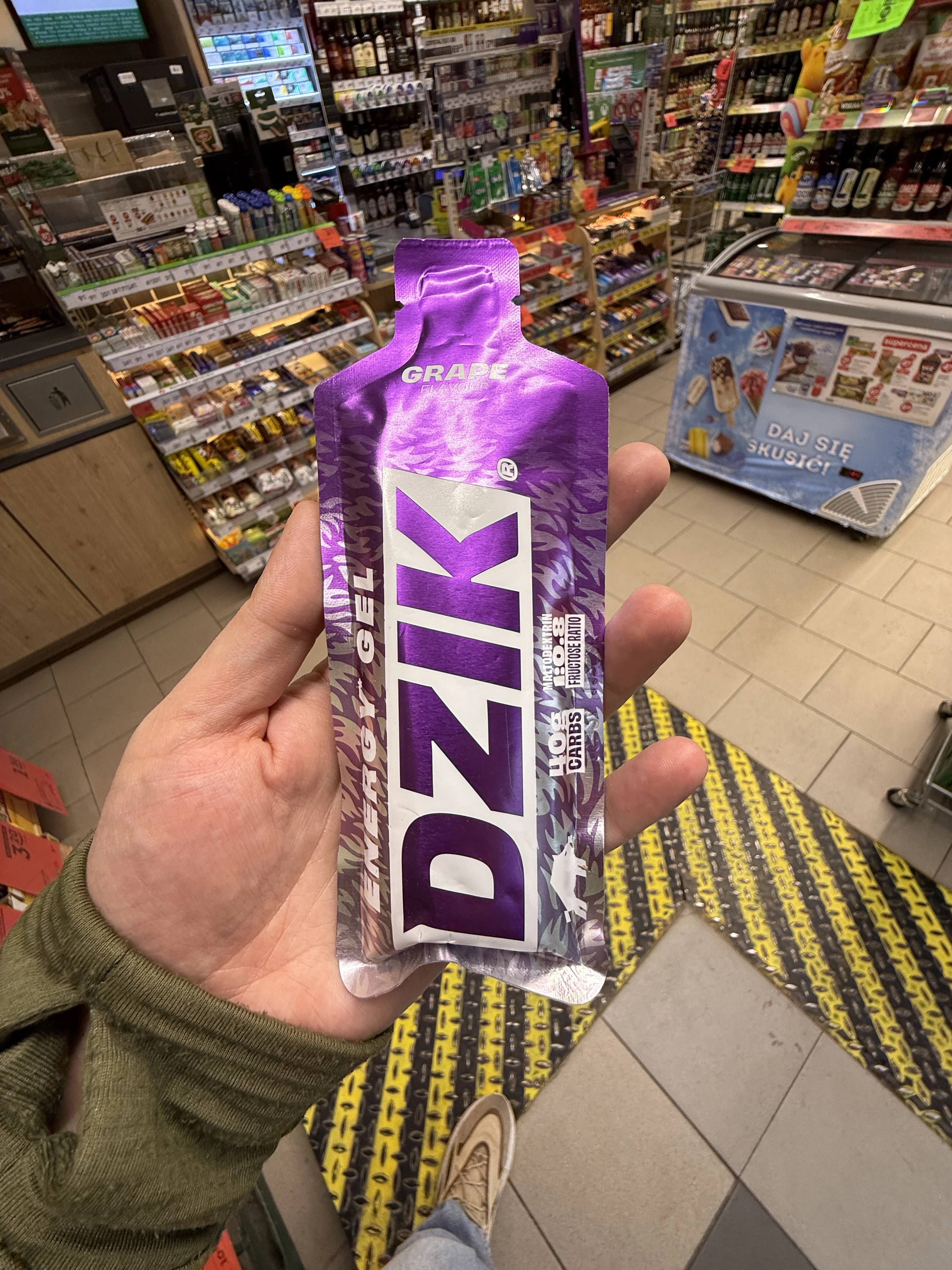 WK Dzik Energy Gel Grape / Żel energetyczny Dzik winogronowy | 66g