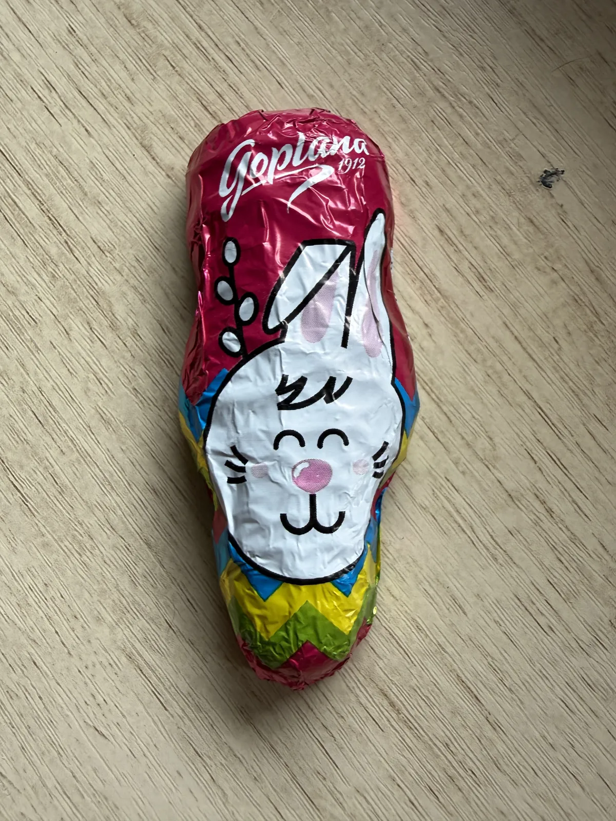 Goplana Zając Figurka o smaku karmelowym w czekoladzie | 30g