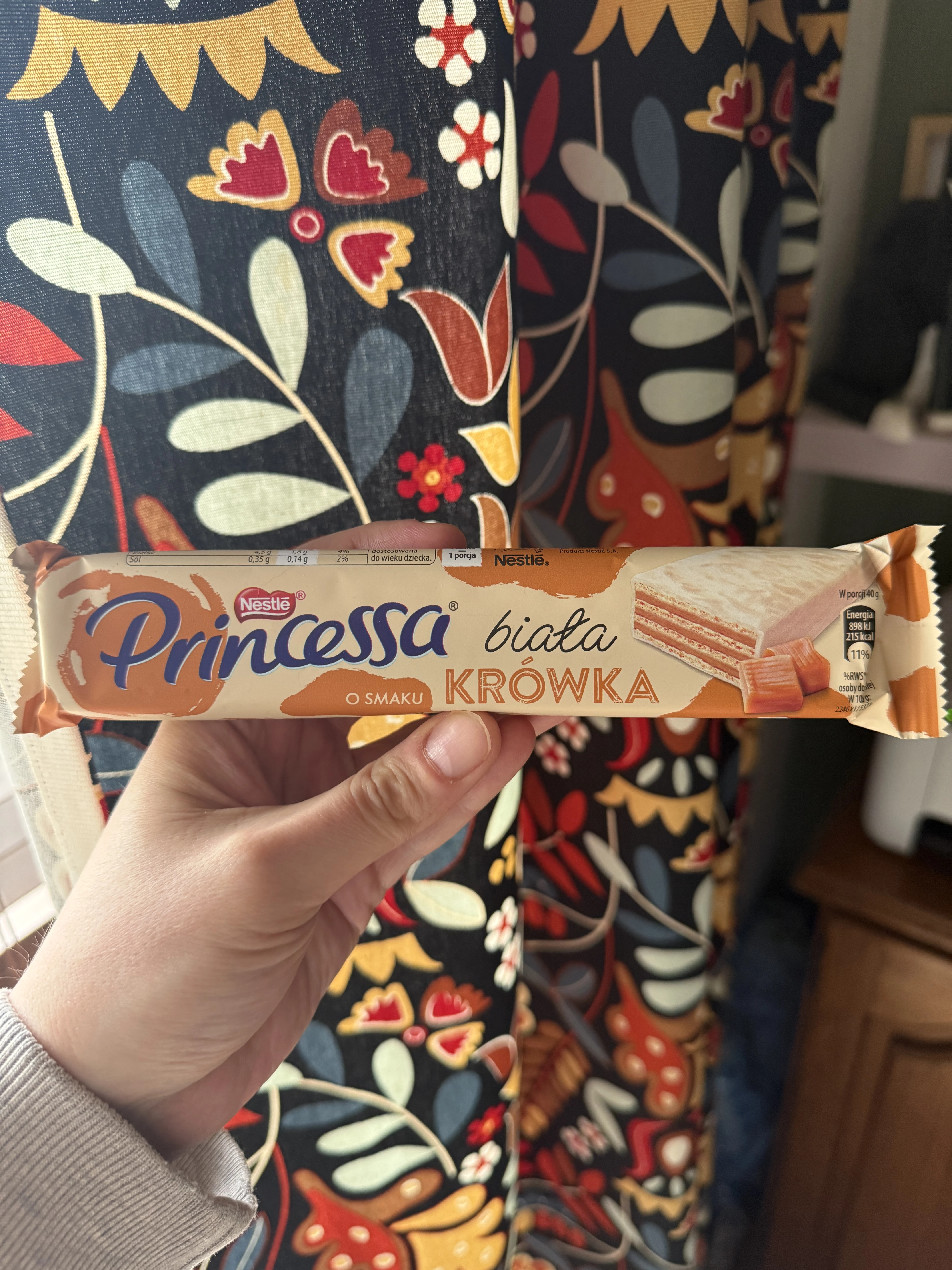 Nestlé Princessa biała o smaku Krówka | 40g