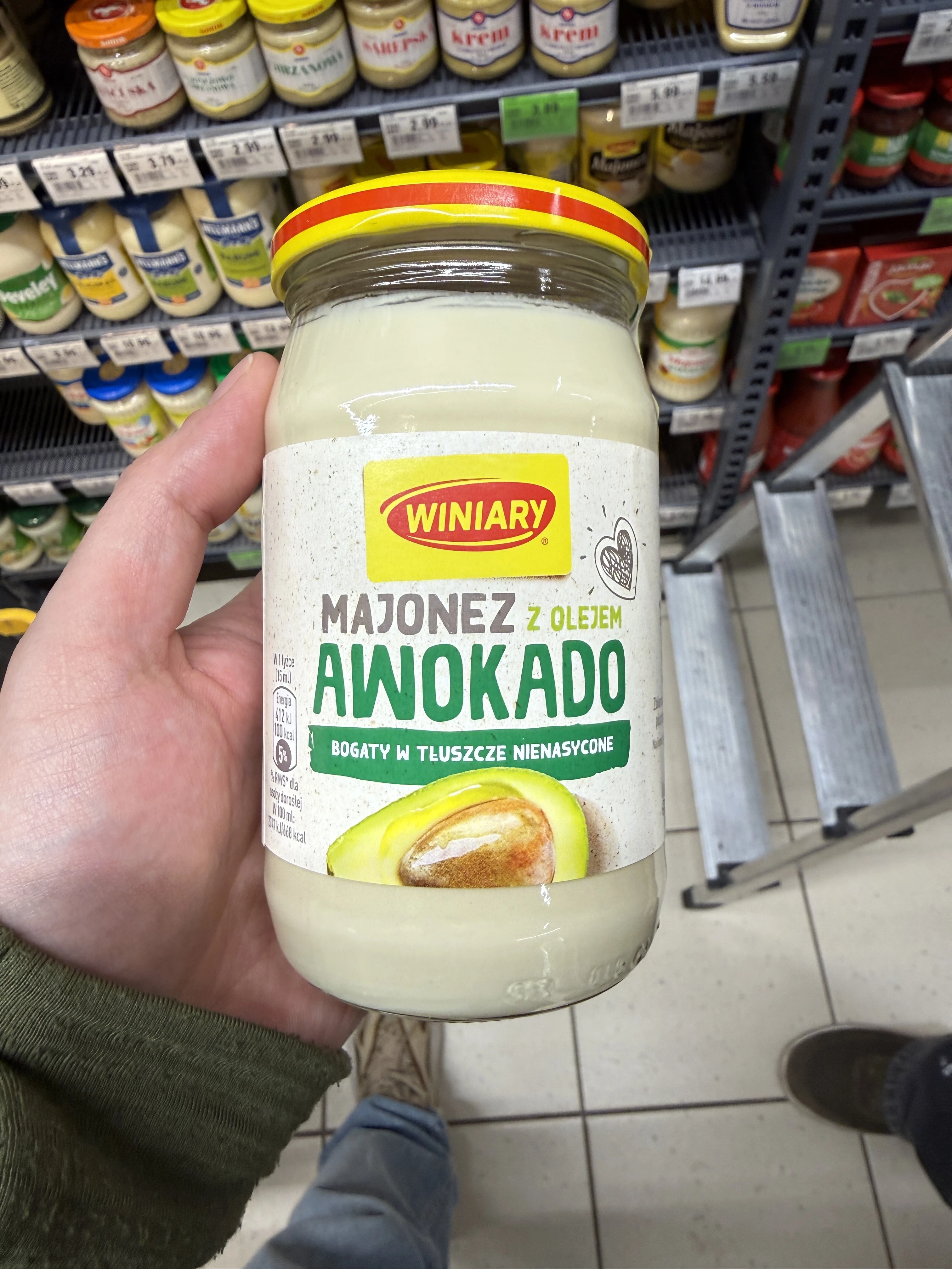 Winiary Majonez z olejem awokado | 300ml