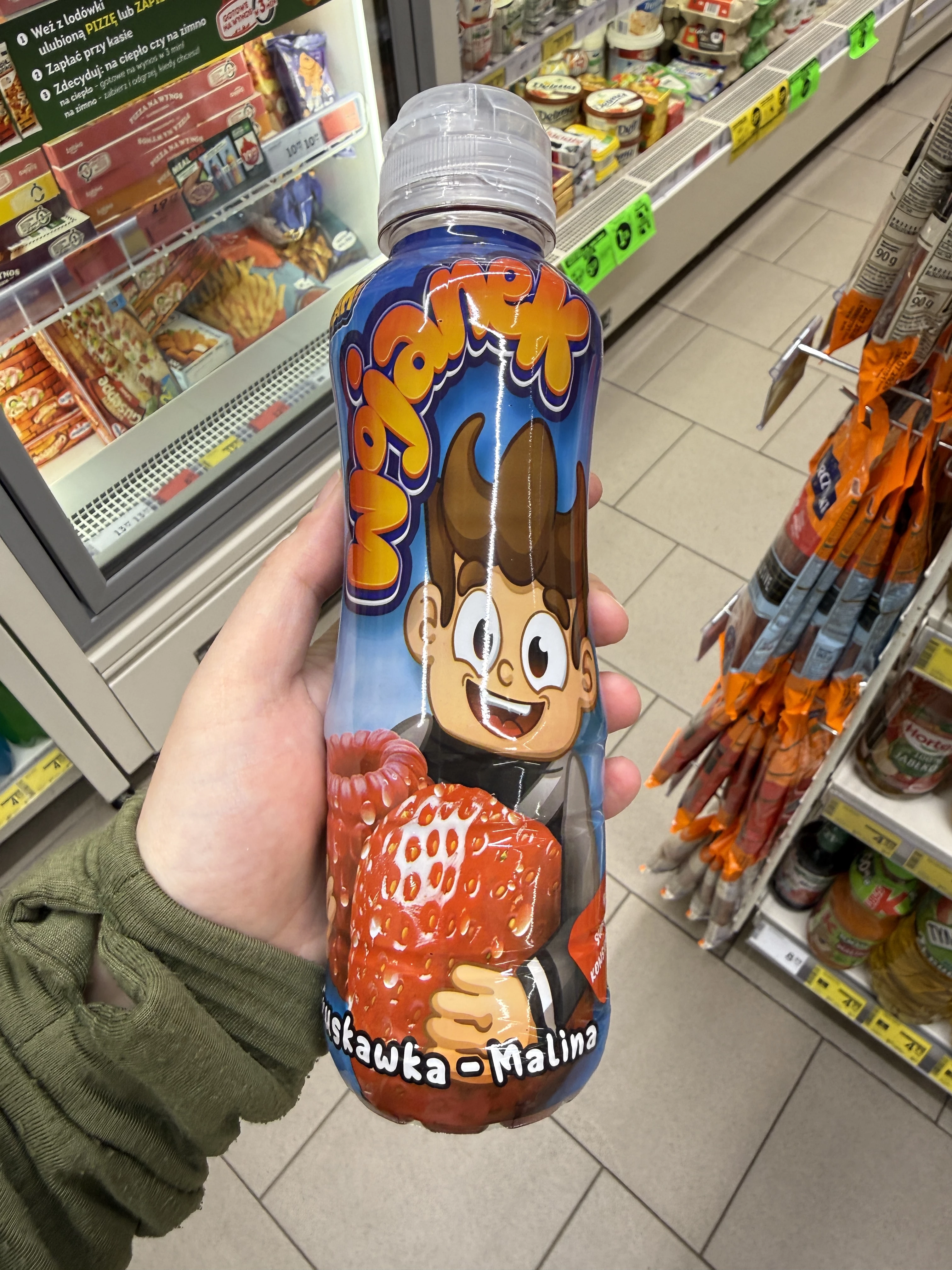 Napój Wojanek truskawka-malina | 500ml