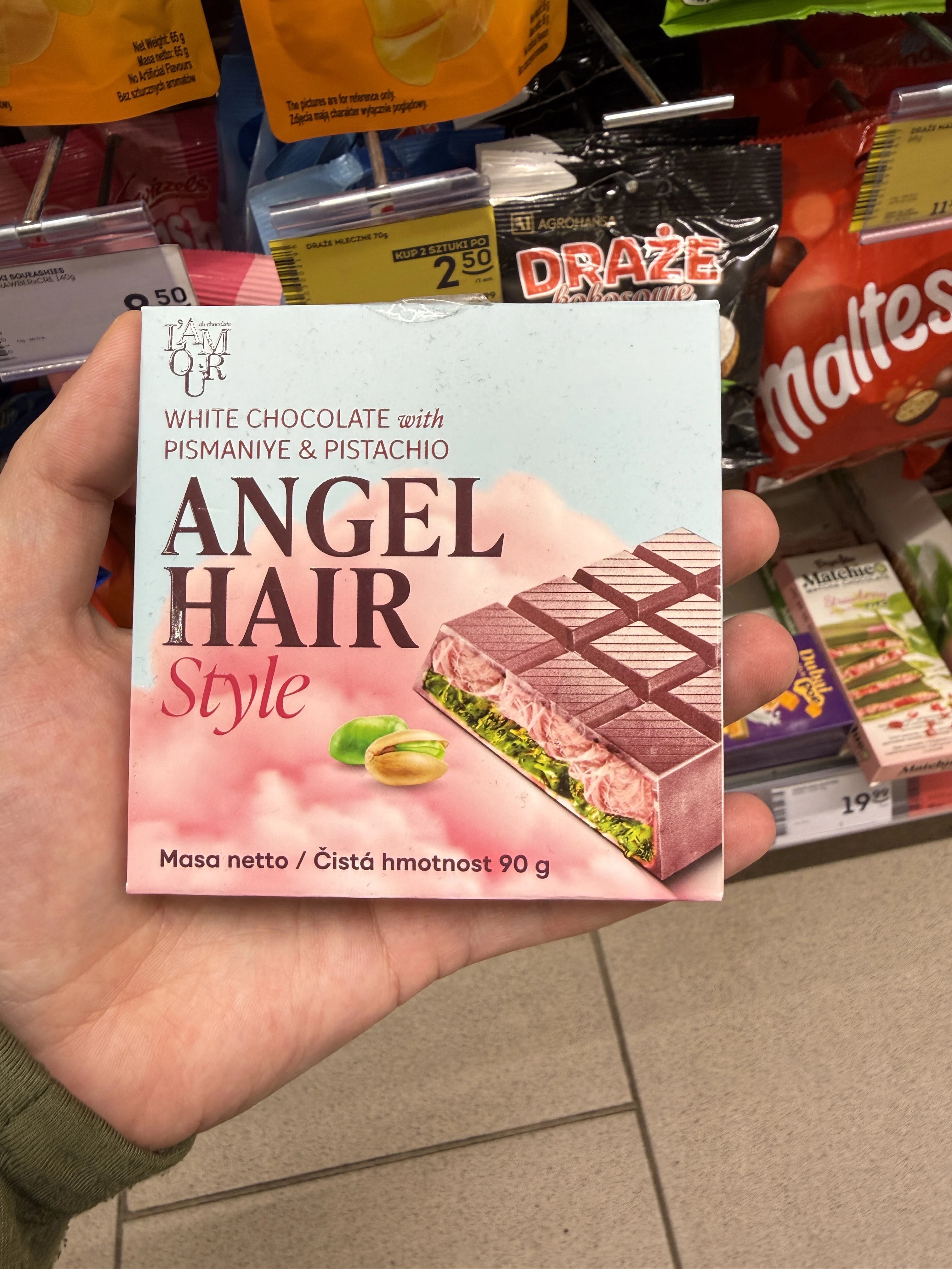 Biała czekolada L’Amour Angel Hair | 90g