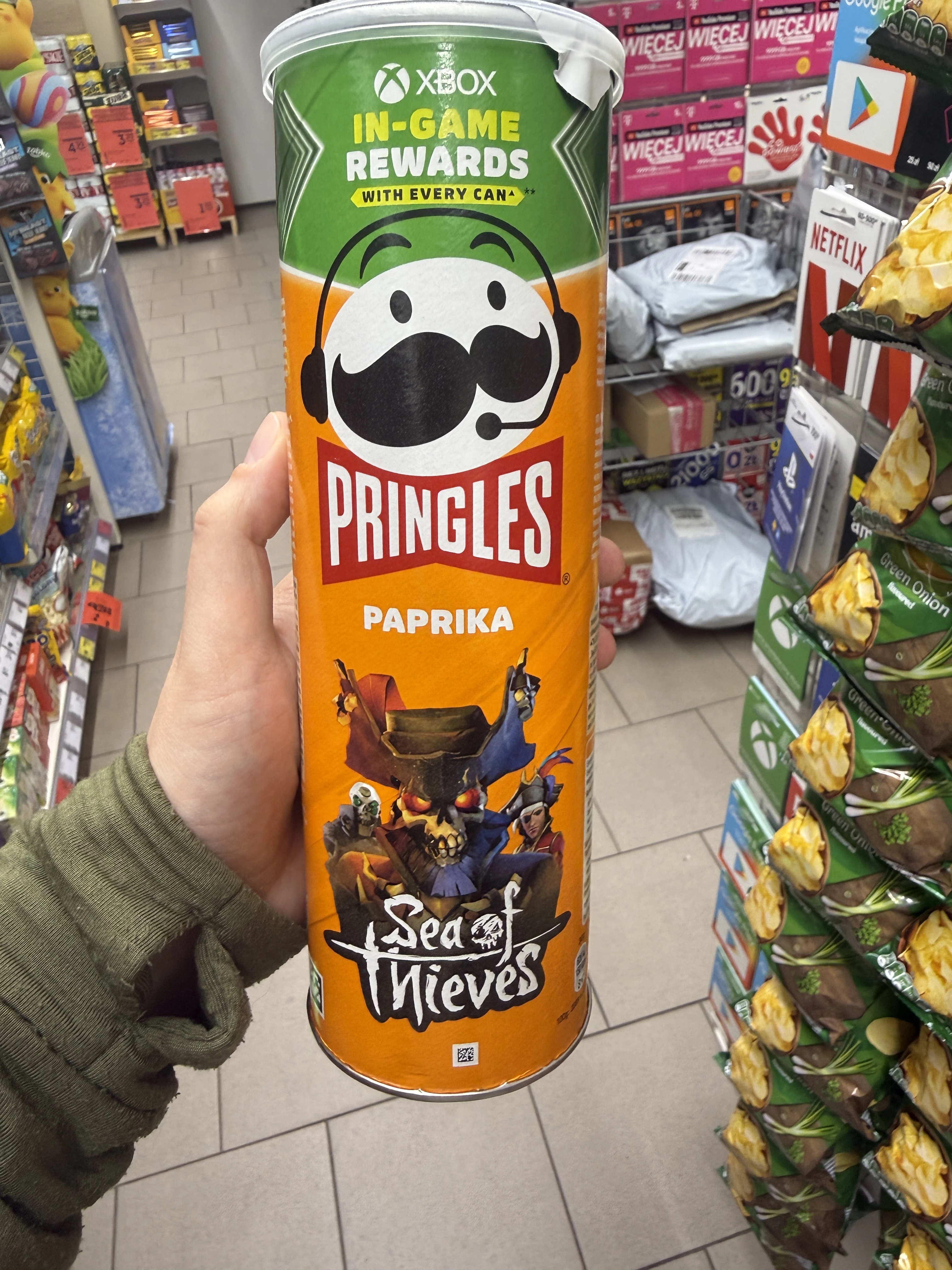 Pringles Paprika (edycja Xbox / Sea of Thieves) | 165g