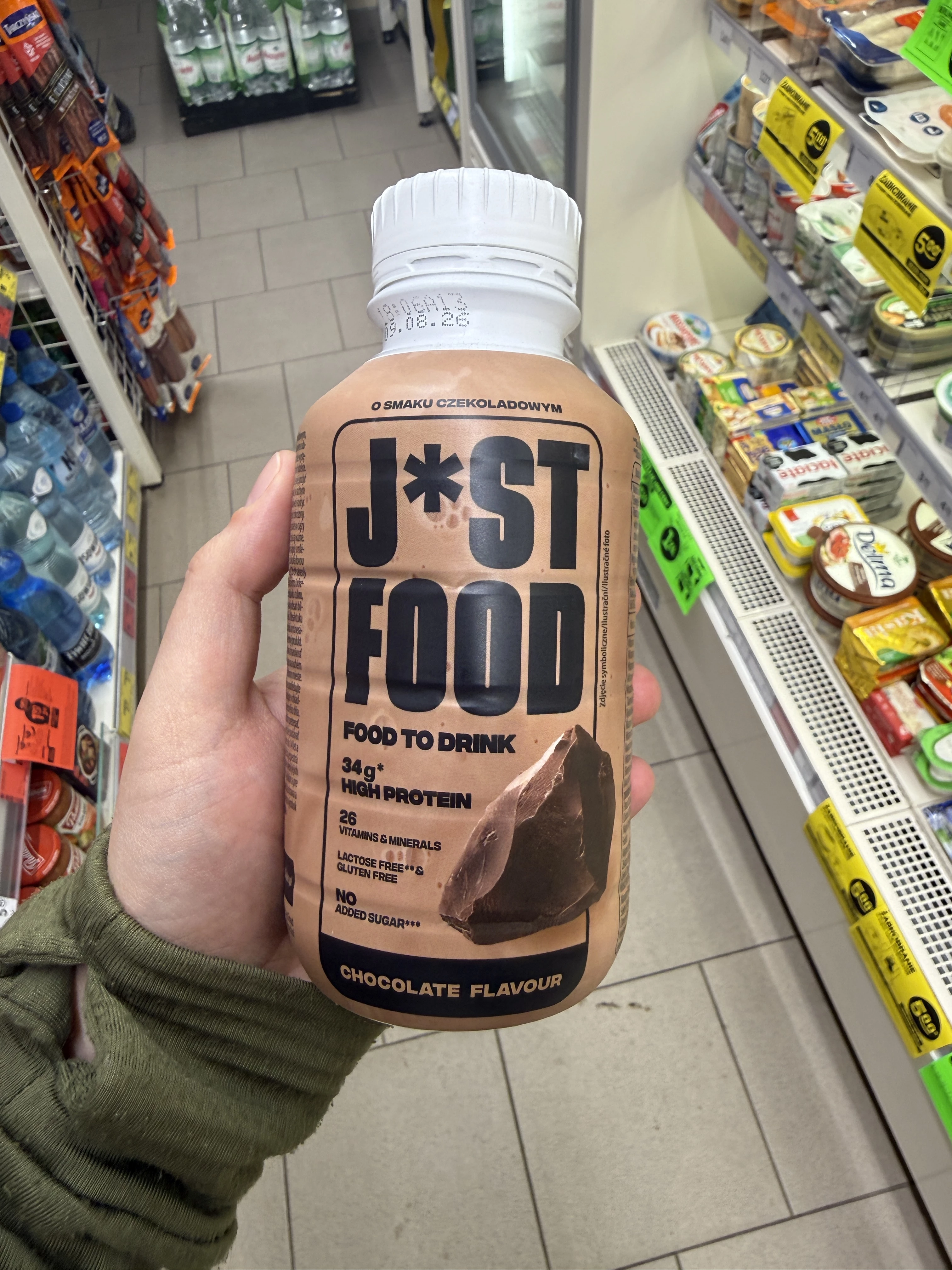 Just Food Food to Drink o smaku czekoladowym | 500ml