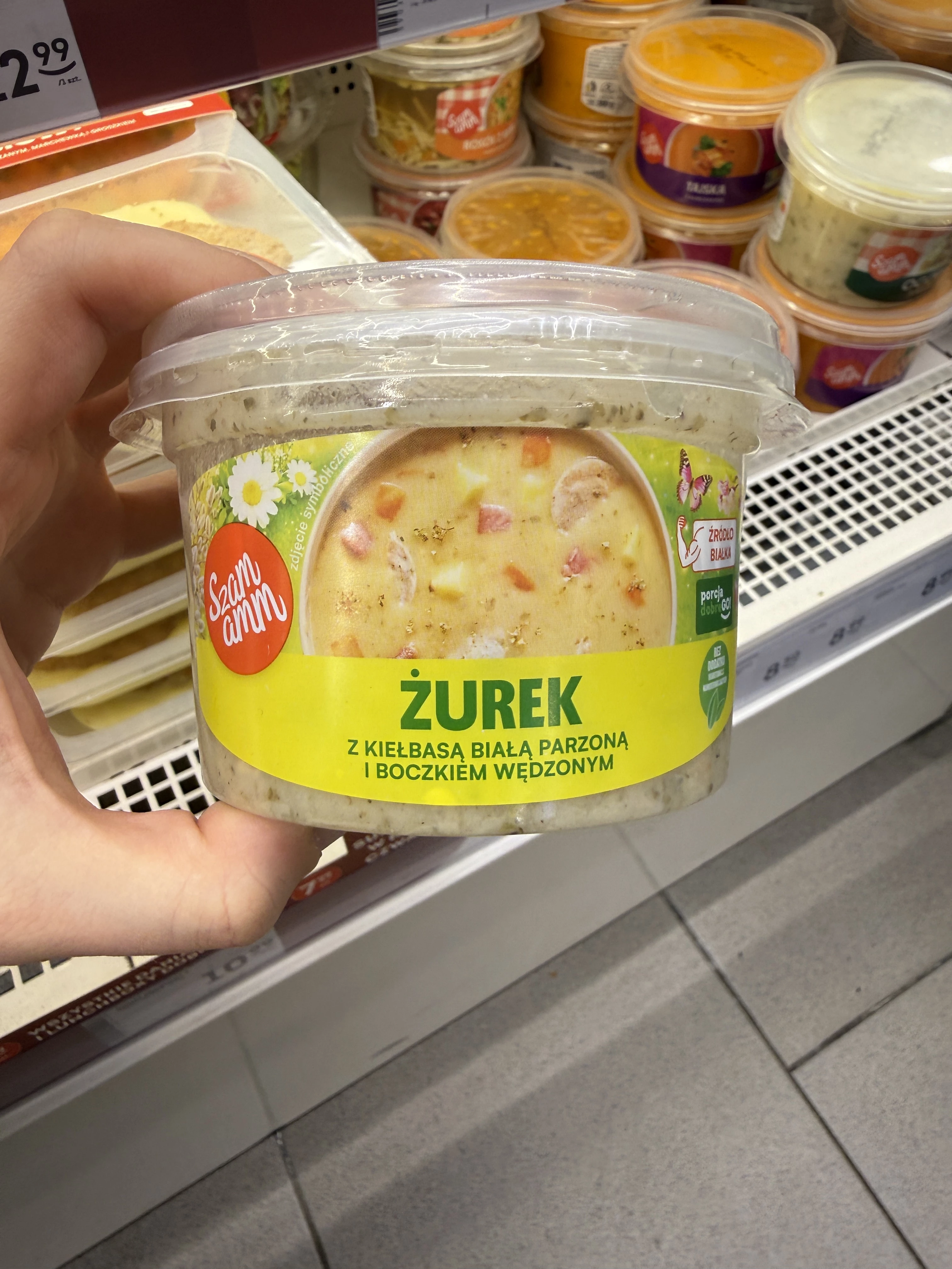Szamamm Żurek z kiełbasą białą parzoną i boczkiem wędzonym | 380g