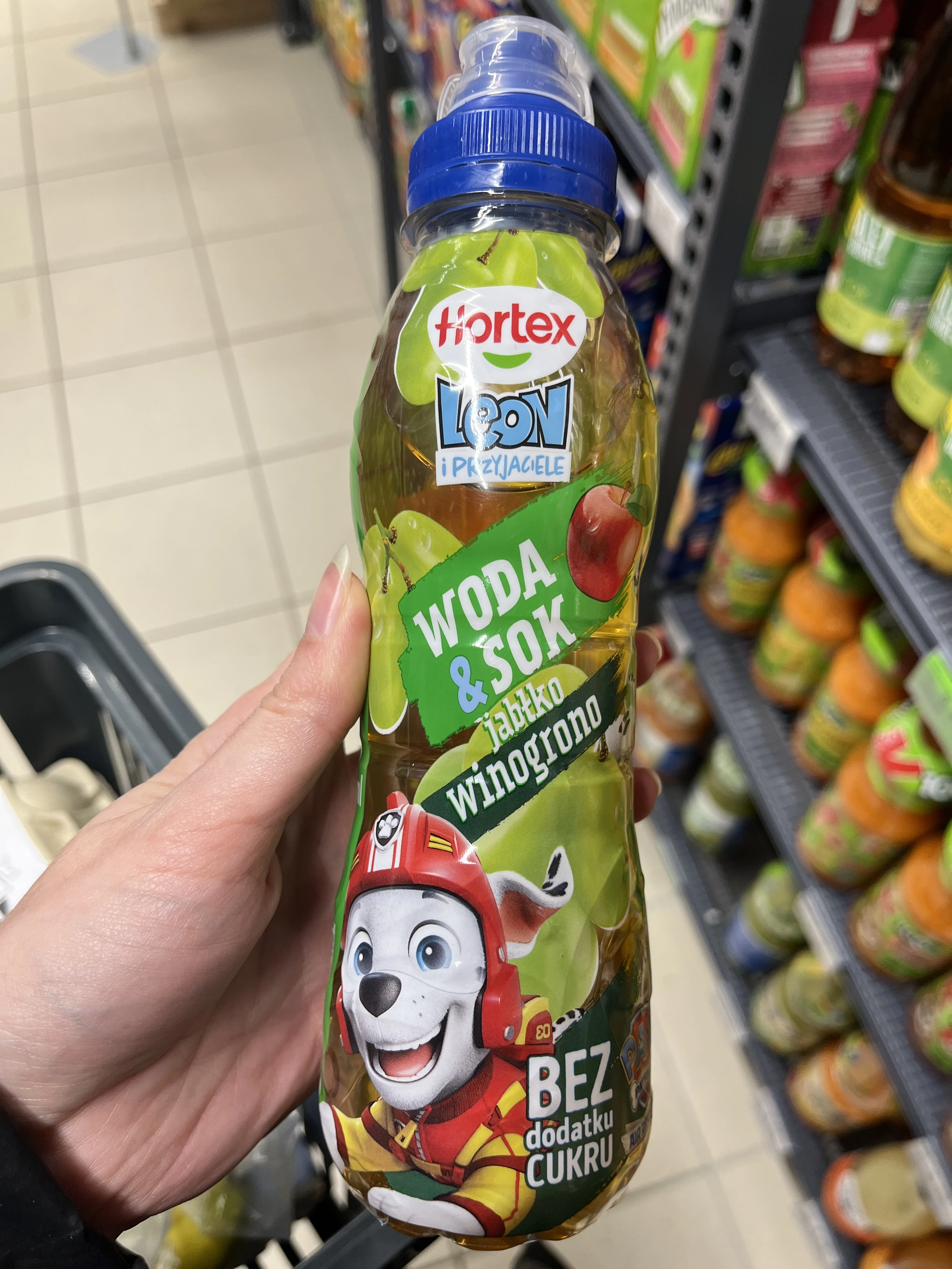 Hortex Leon i Przyjaciele jabłko-winogrono | 400ml