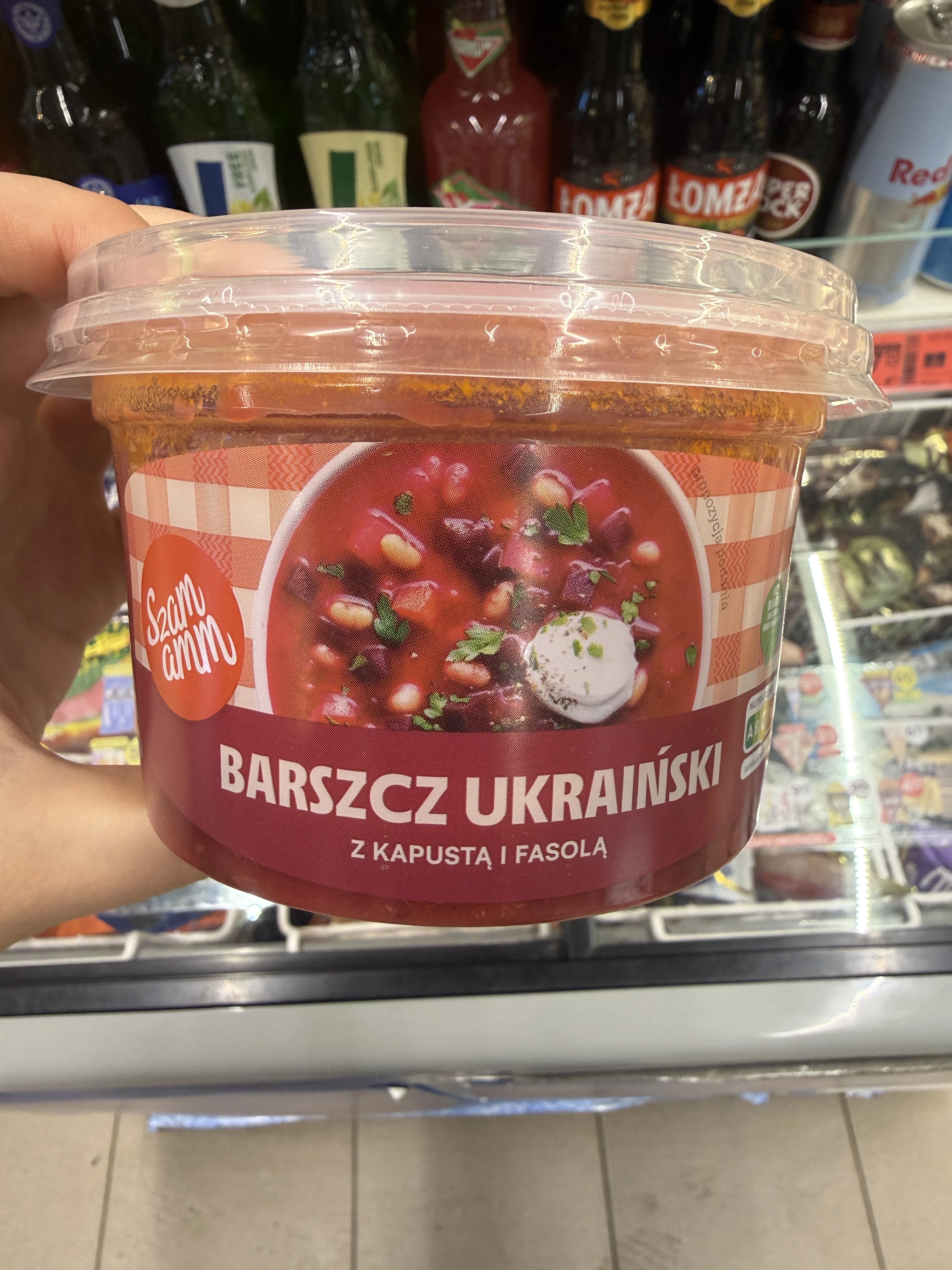 Szamamm Barszcz ukraiński z kapustą i fasolą | 380g