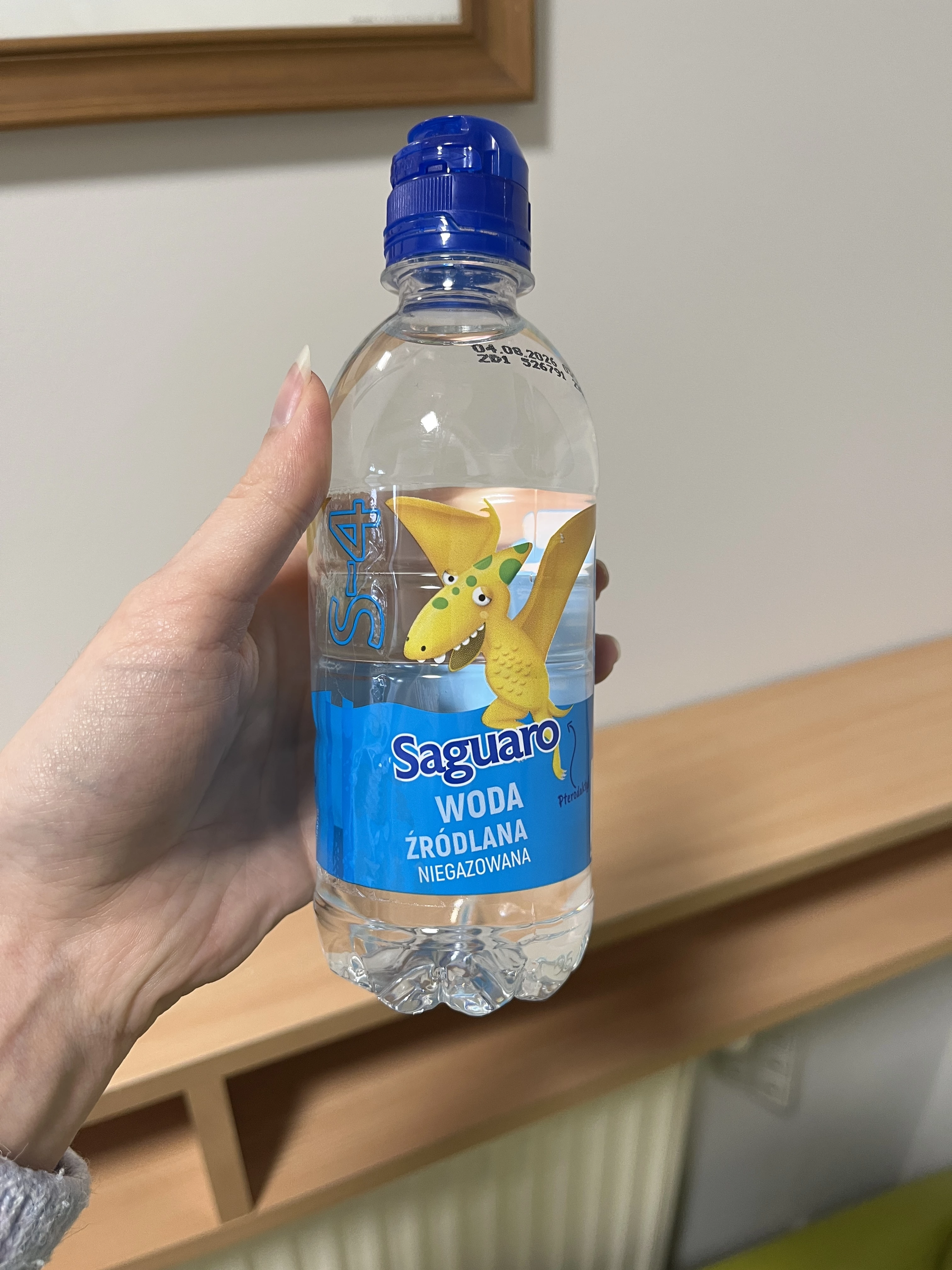 Saguaro Woda źródlana niegazowana dla dzieci (Pterodaktyl) | 350ml