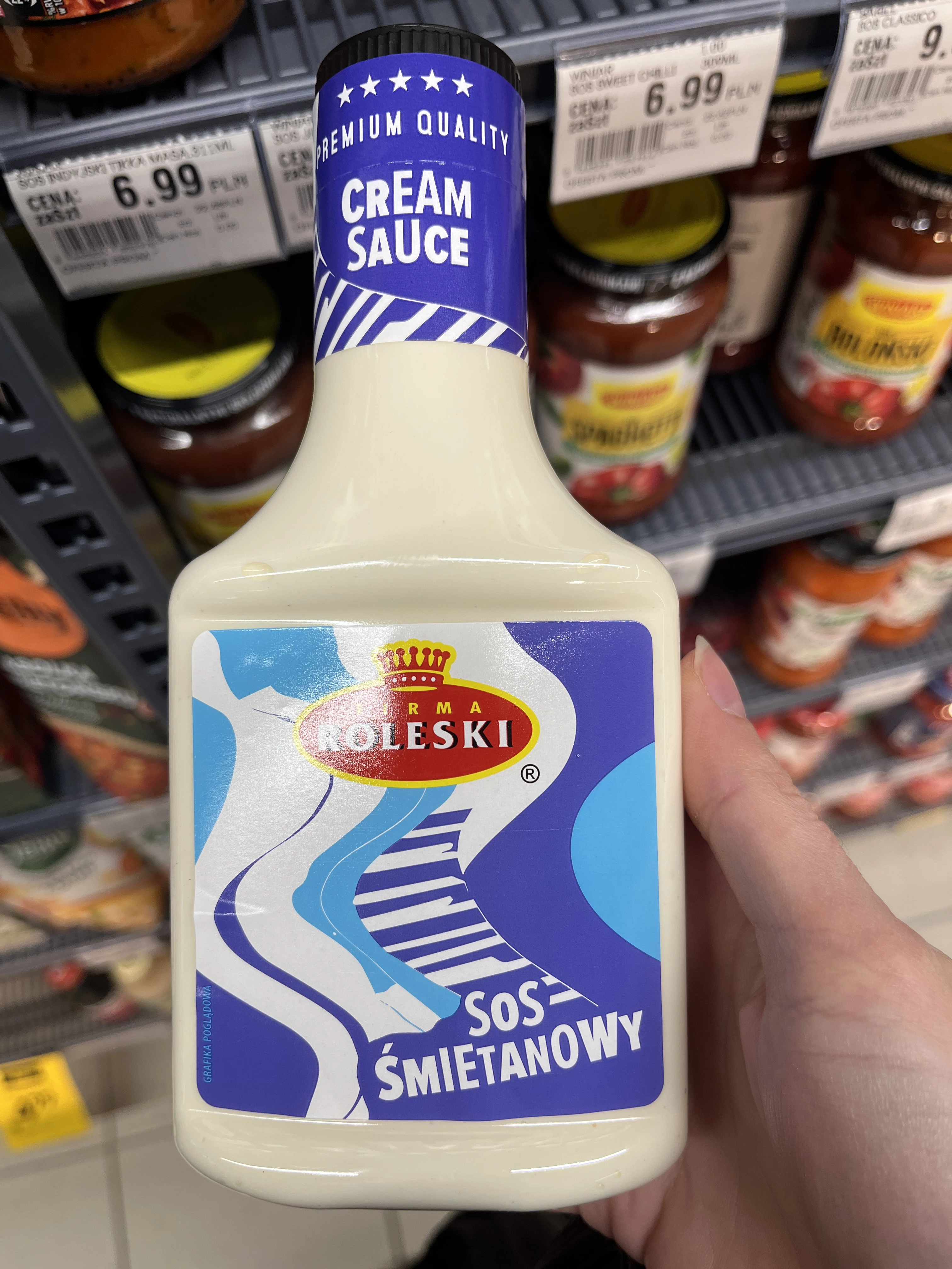 Roleski Sos śmietanowy | 300g